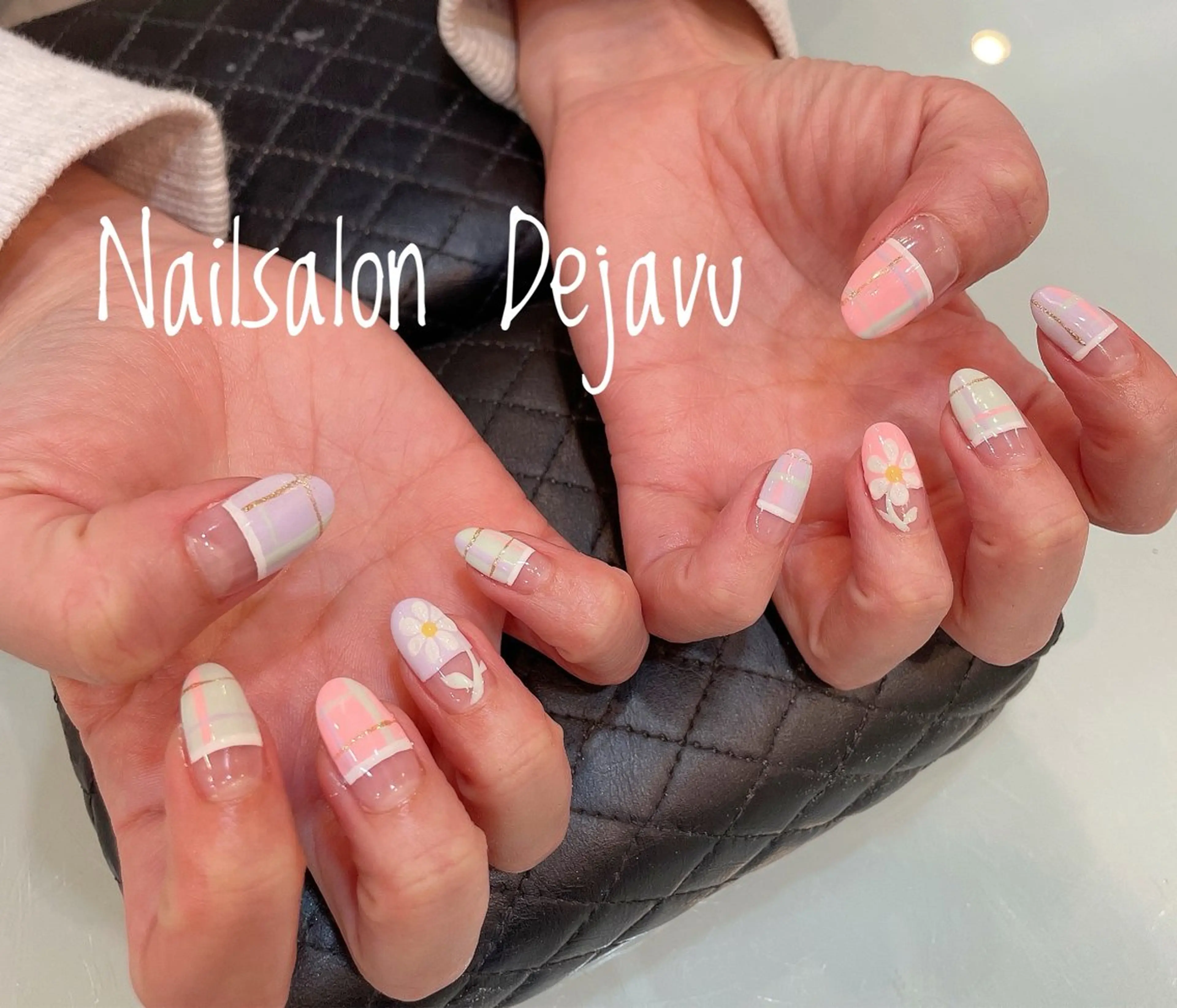 ネイル 持ち込み パステルネイル 春ネイル ハンドネイル Nailsalon Dejavu  Yokosuka所属・Nailsalon Dejavuのネイルデザイン