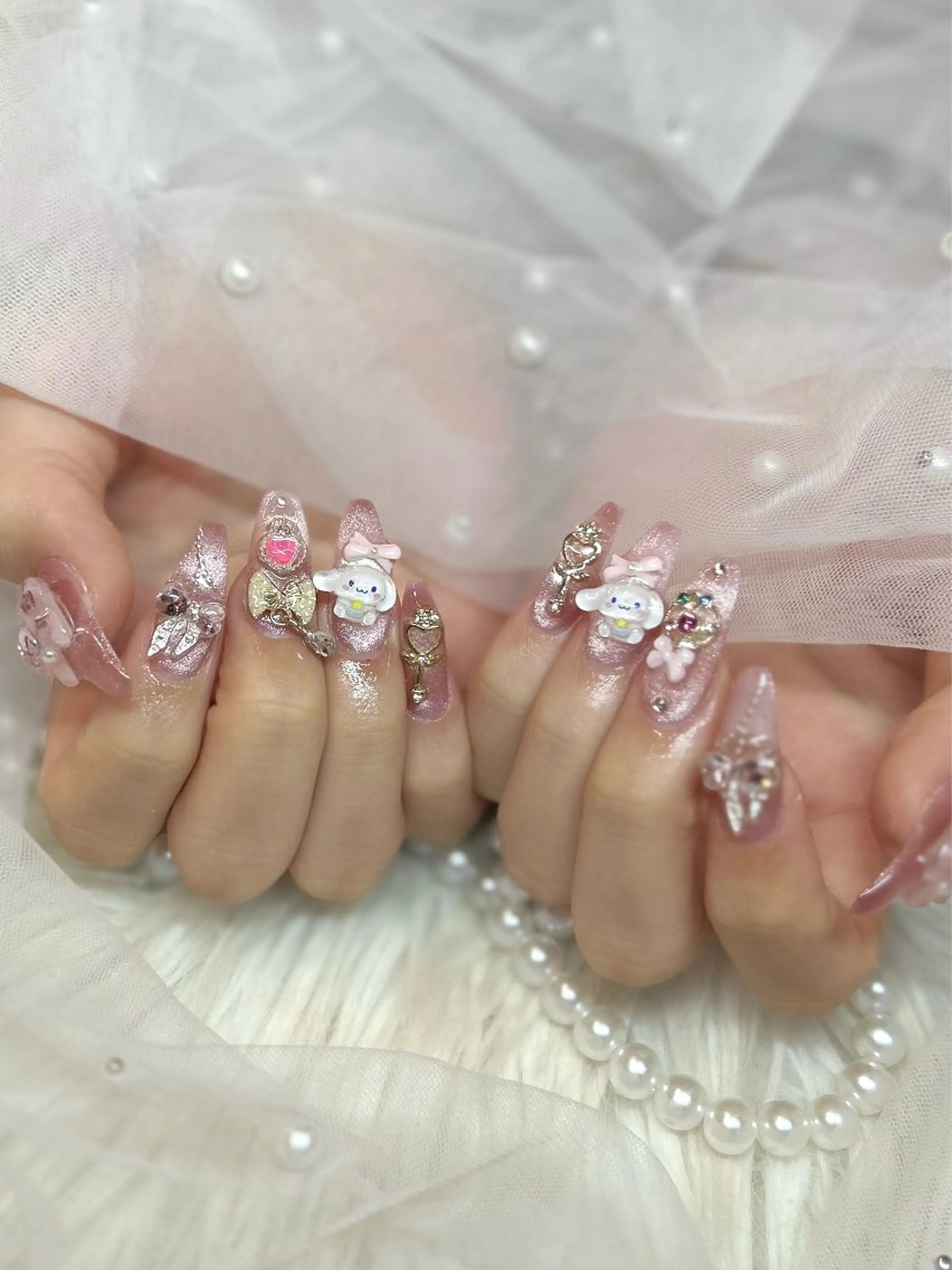 ネイル ハンドネイル 中村 穂乃果のネイルデザイン