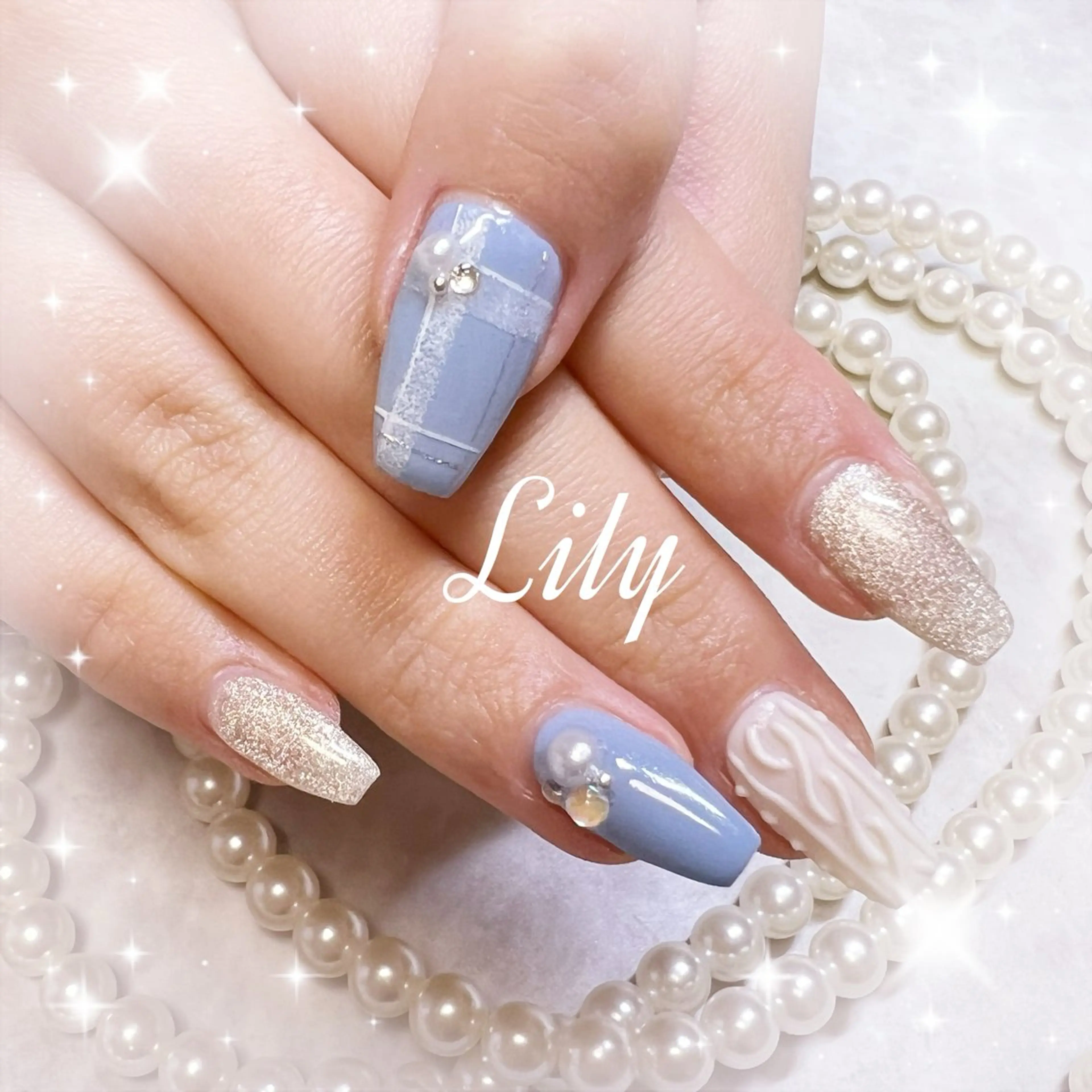 ネイル ハンドネイル Nailsalon Lilyのネイルデザイン
