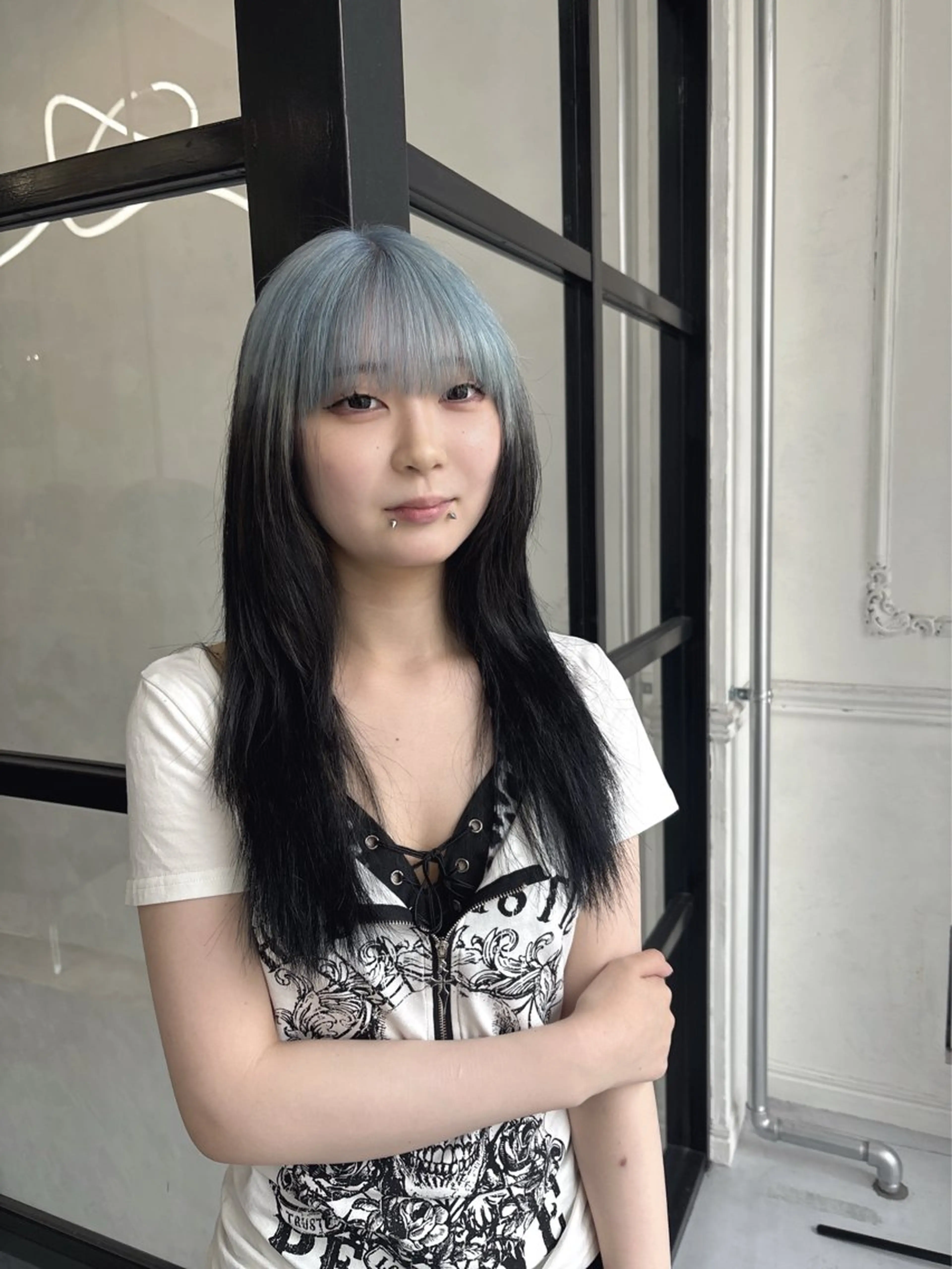 ロング ヘアカラー MaisonHALU さくらのヘアスタイル