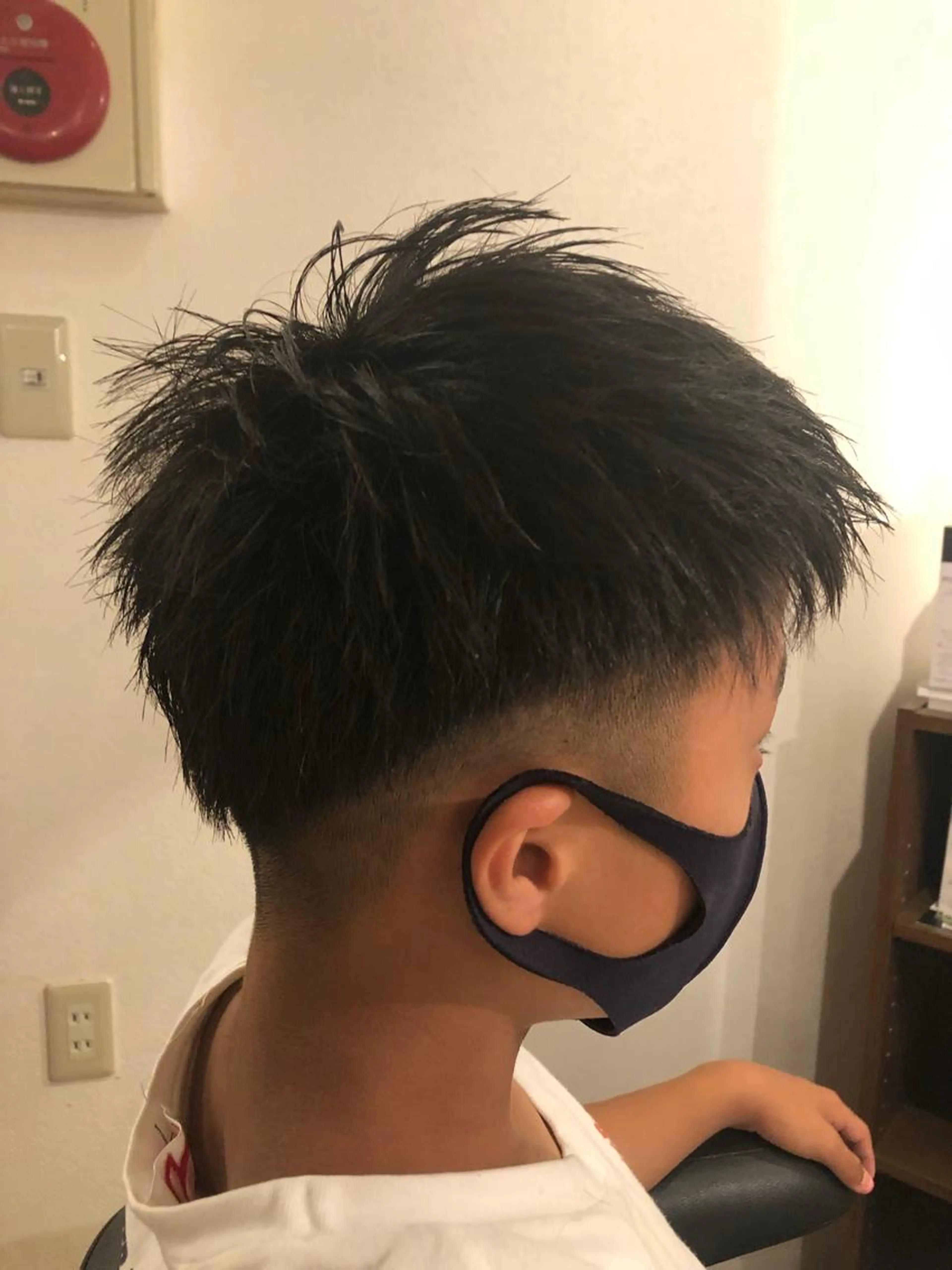 小中学生、キッズカットの写真