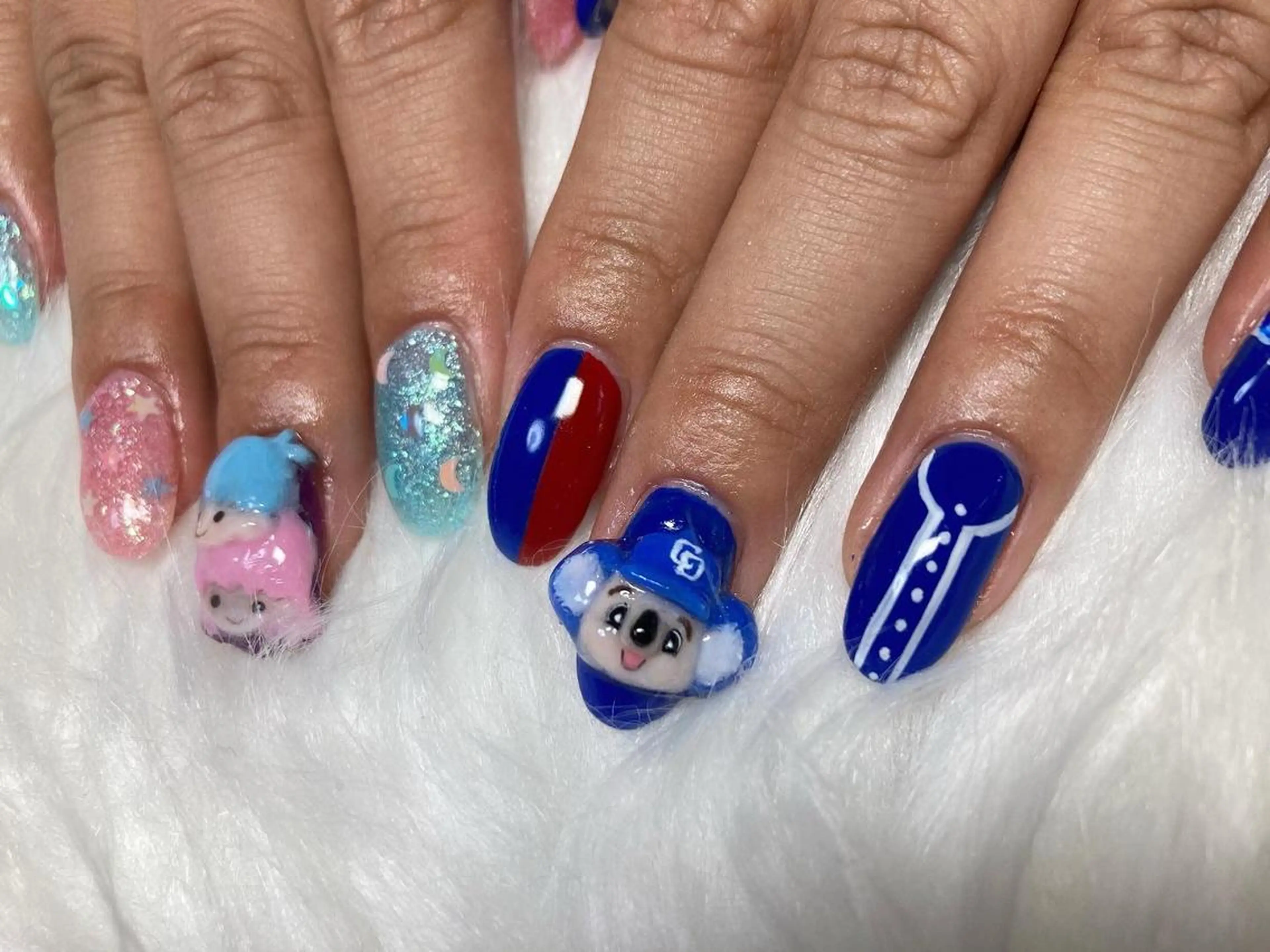 ミディアム ネイル nail yukkoのネイルデザイン
