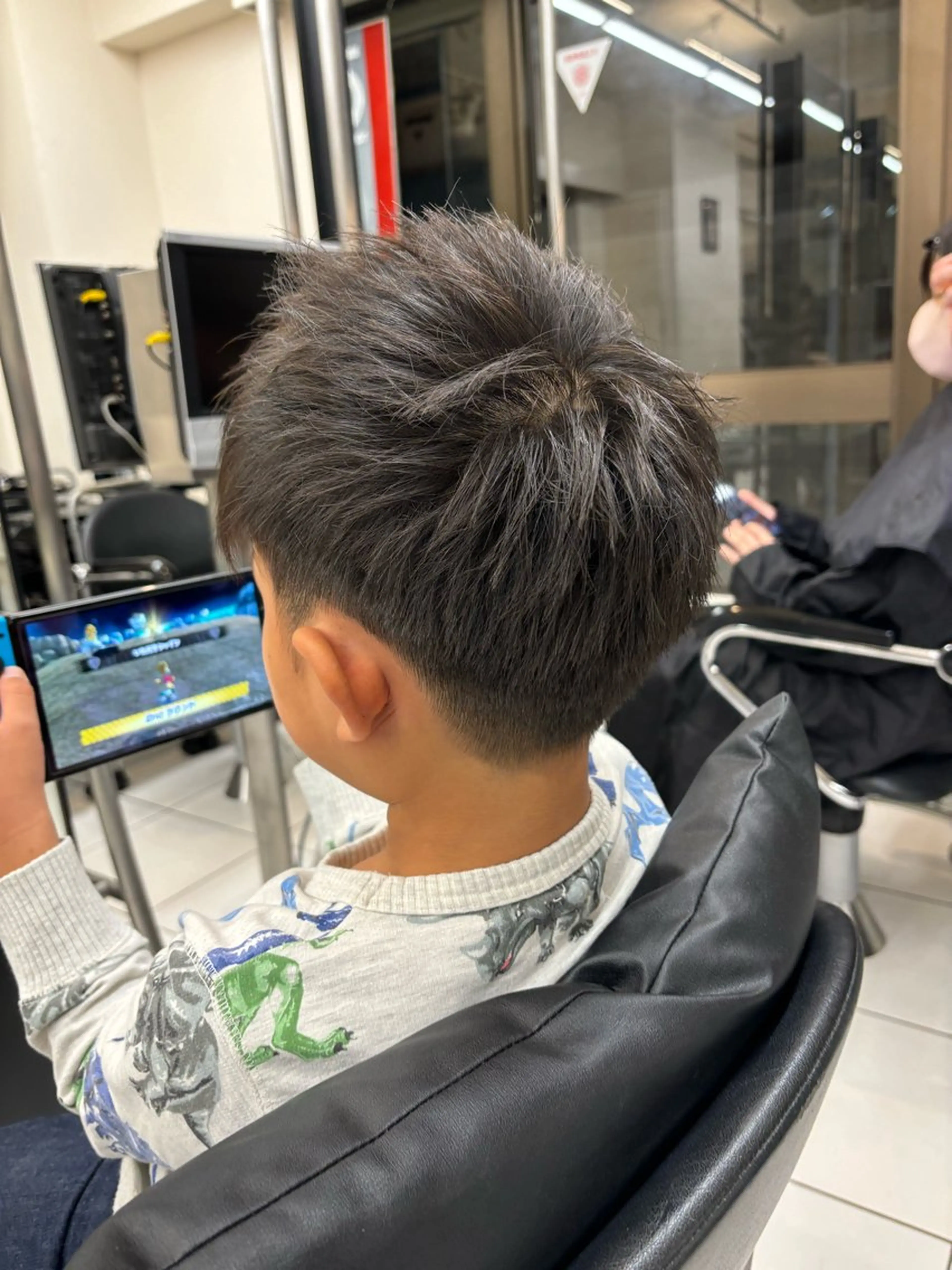 メンズカットの写真