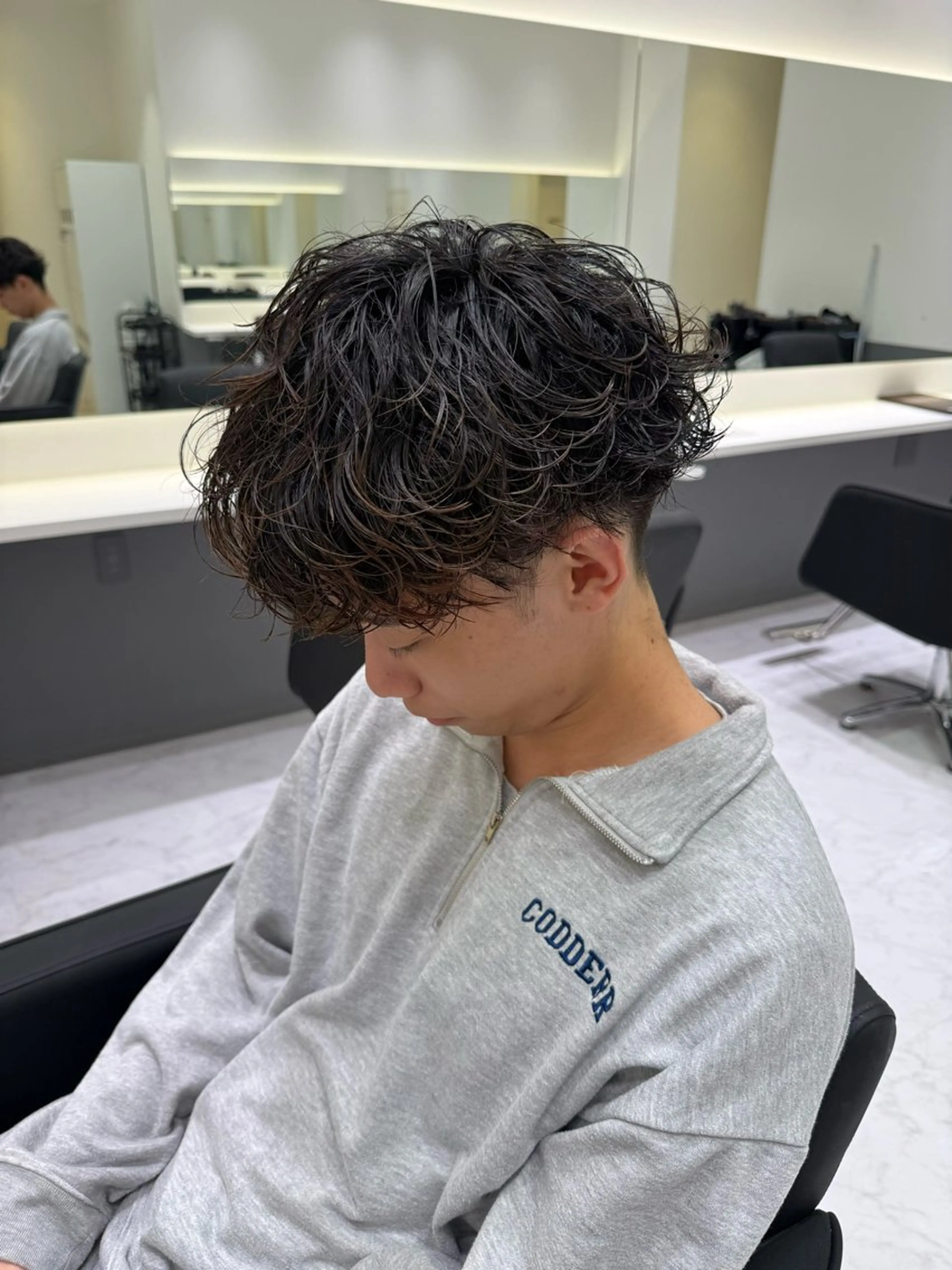 パーマ カット パーマ ヘッドスパ ウォーレントリコミ ニューヨーク所属・メンズパーマ特化 北爪のヘアスタイル