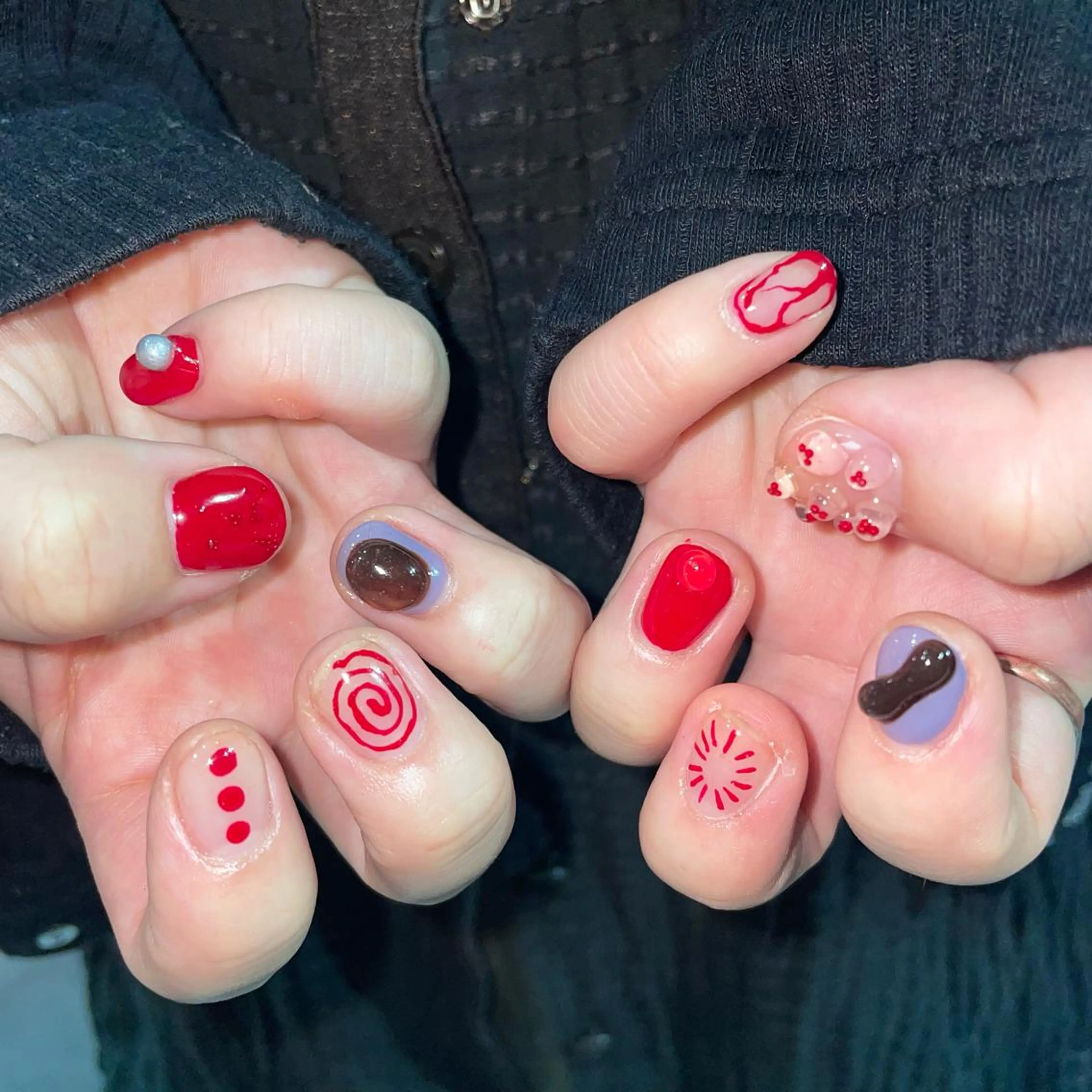 ネイル ハンドネイル フットネイル つめノ さきのネイルデザイン