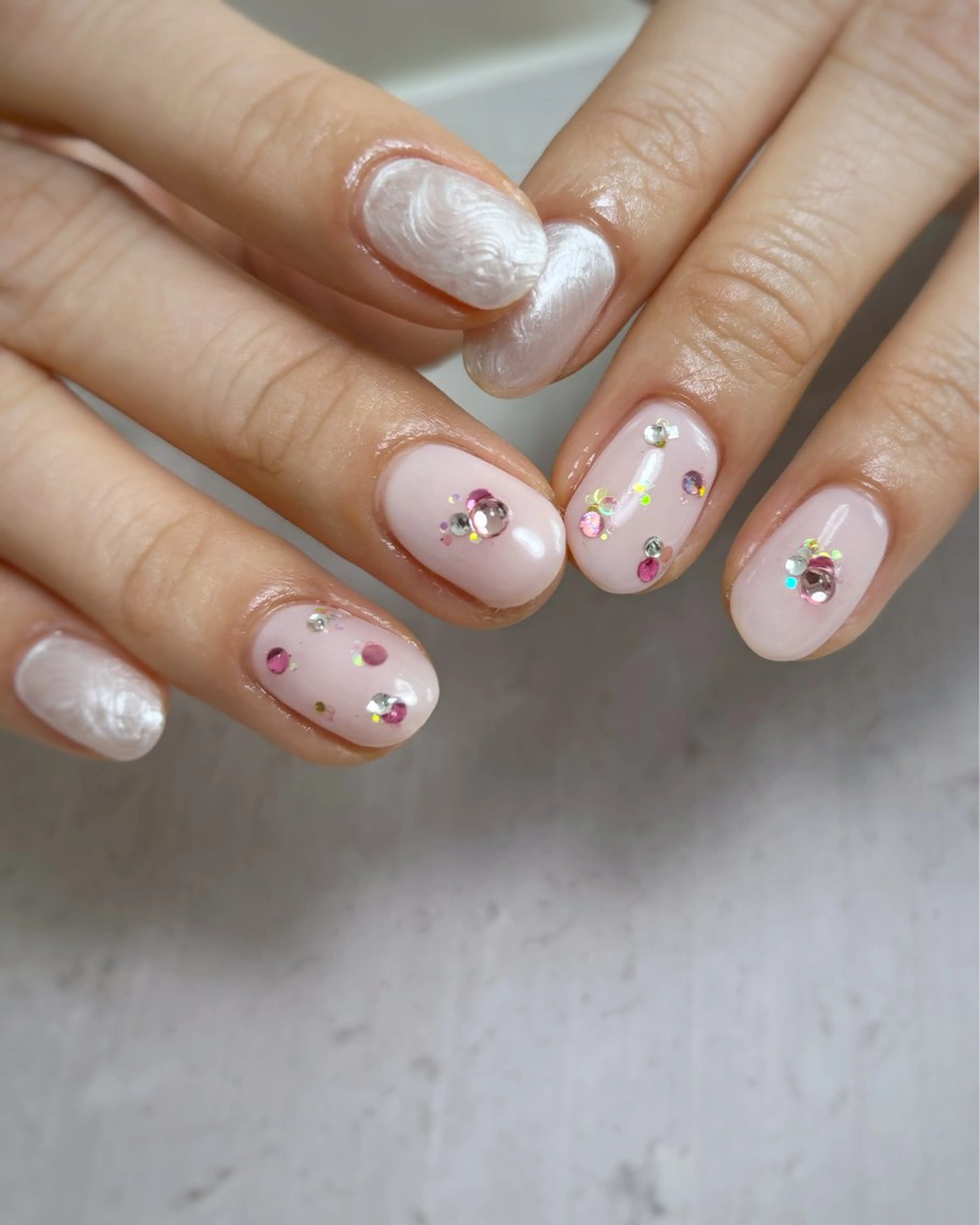 ネイル ハンドネイル ころろんネイル nazuのネイルデザイン