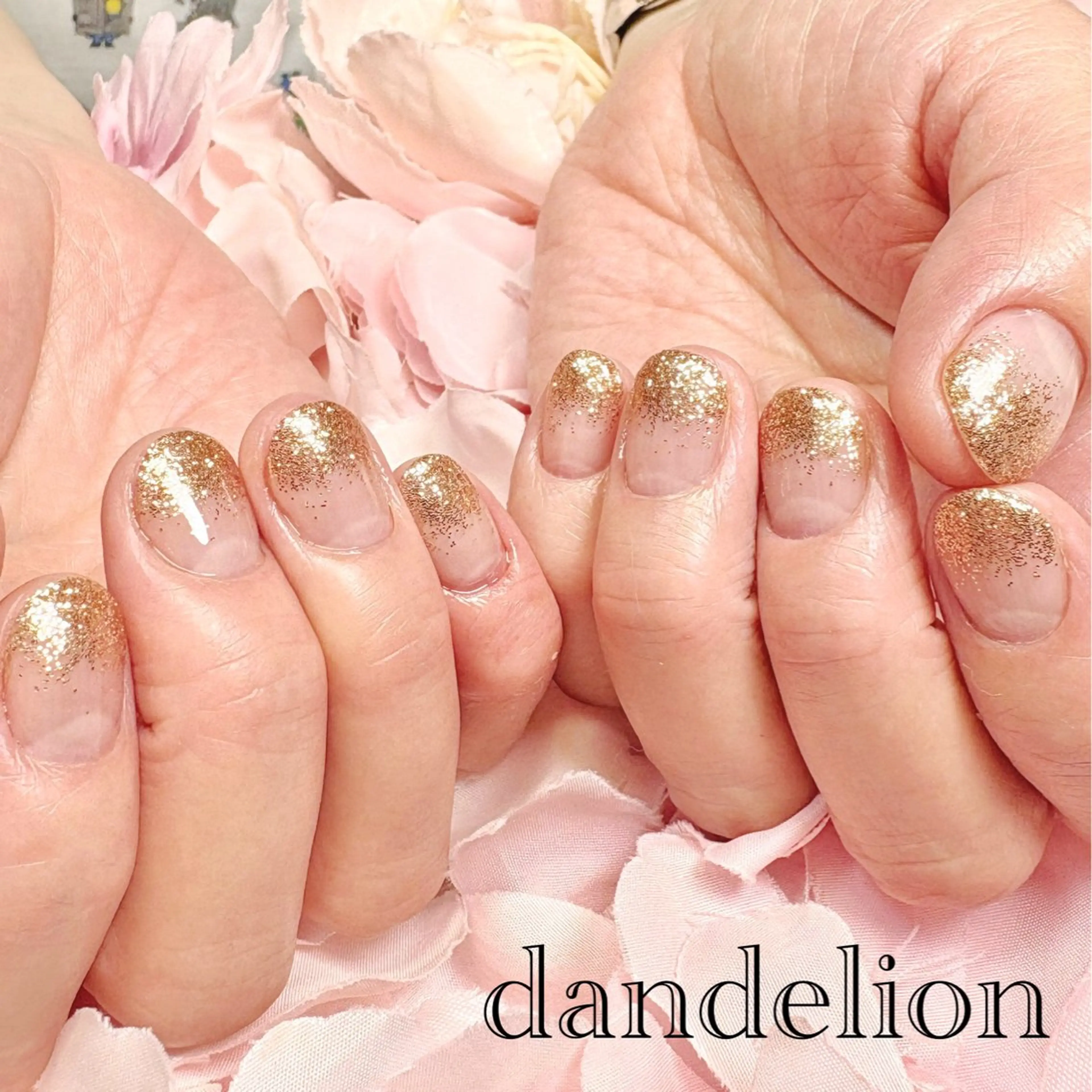 ネイル ハンドネイル ハンドケア dandelion ダンデライオンのネイルデザイン