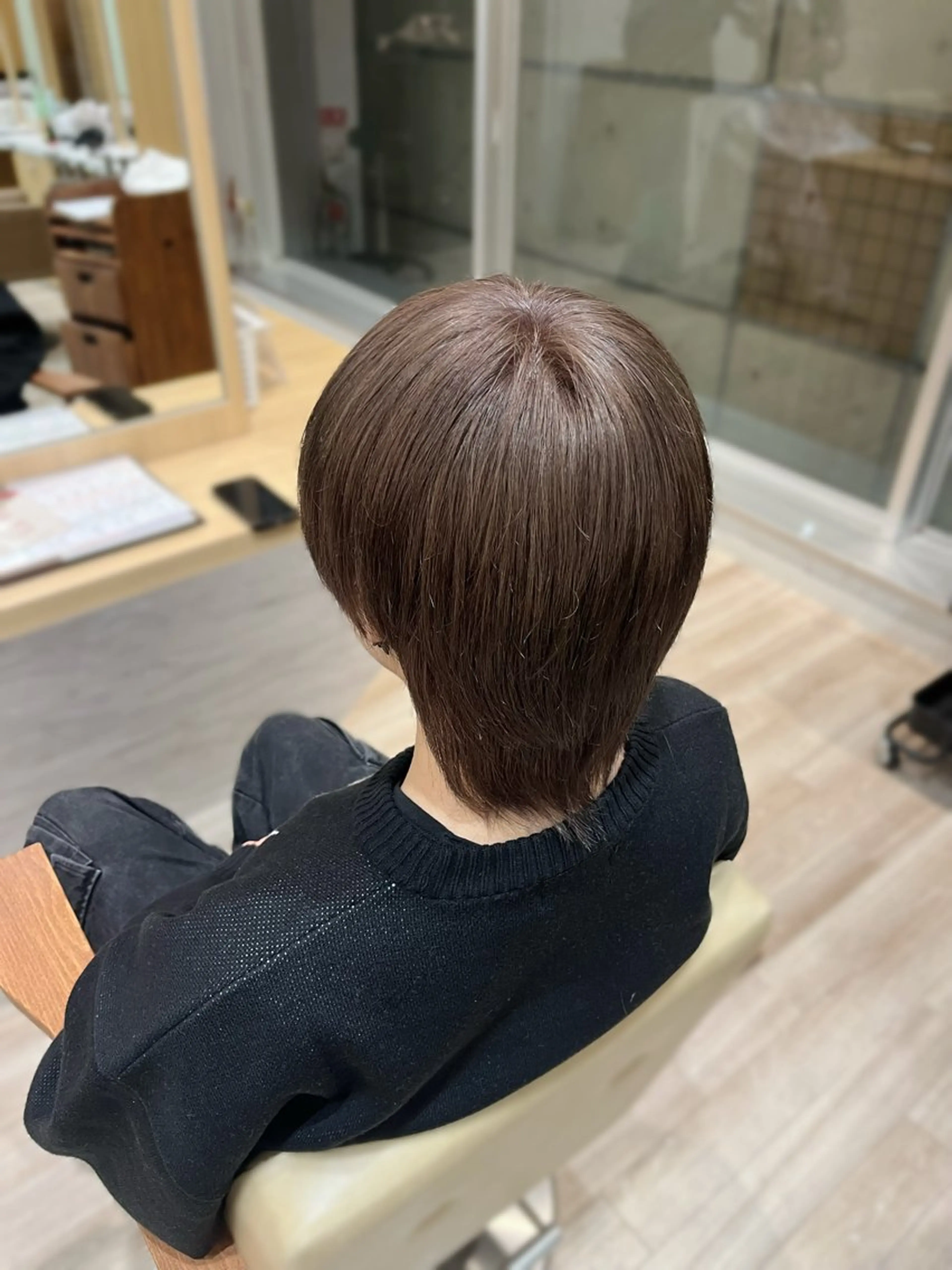 カラー メンズ メンズブリーチ ベージュカラー ブリーチ ミルクティーベージュ ヘアカラー 透明感♡暗髪カラー/ Kazuha🎀のヘアスタイル