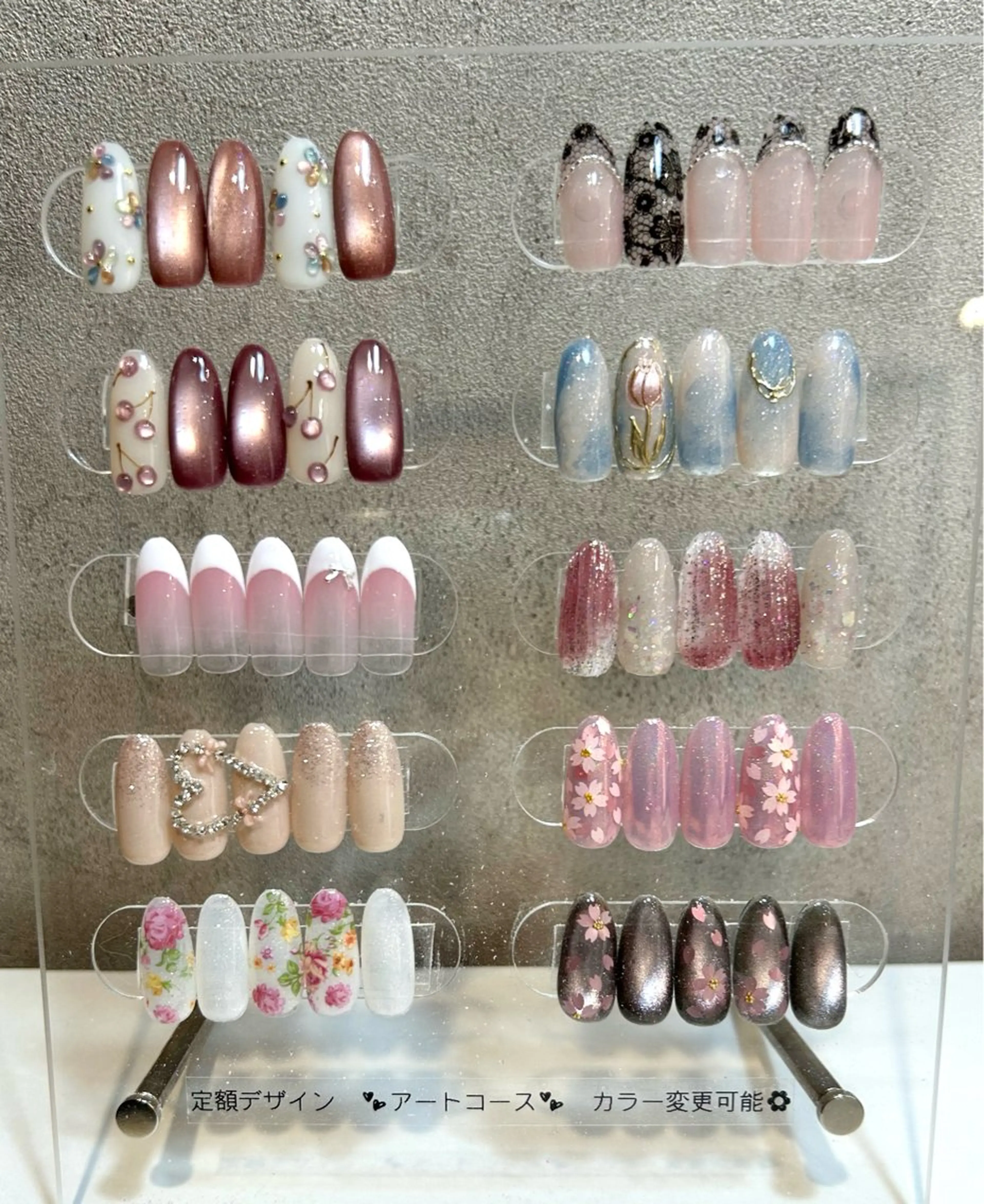 ネイル アートネイル ハンドネイル zina 守山店 ユウリのネイルデザイン