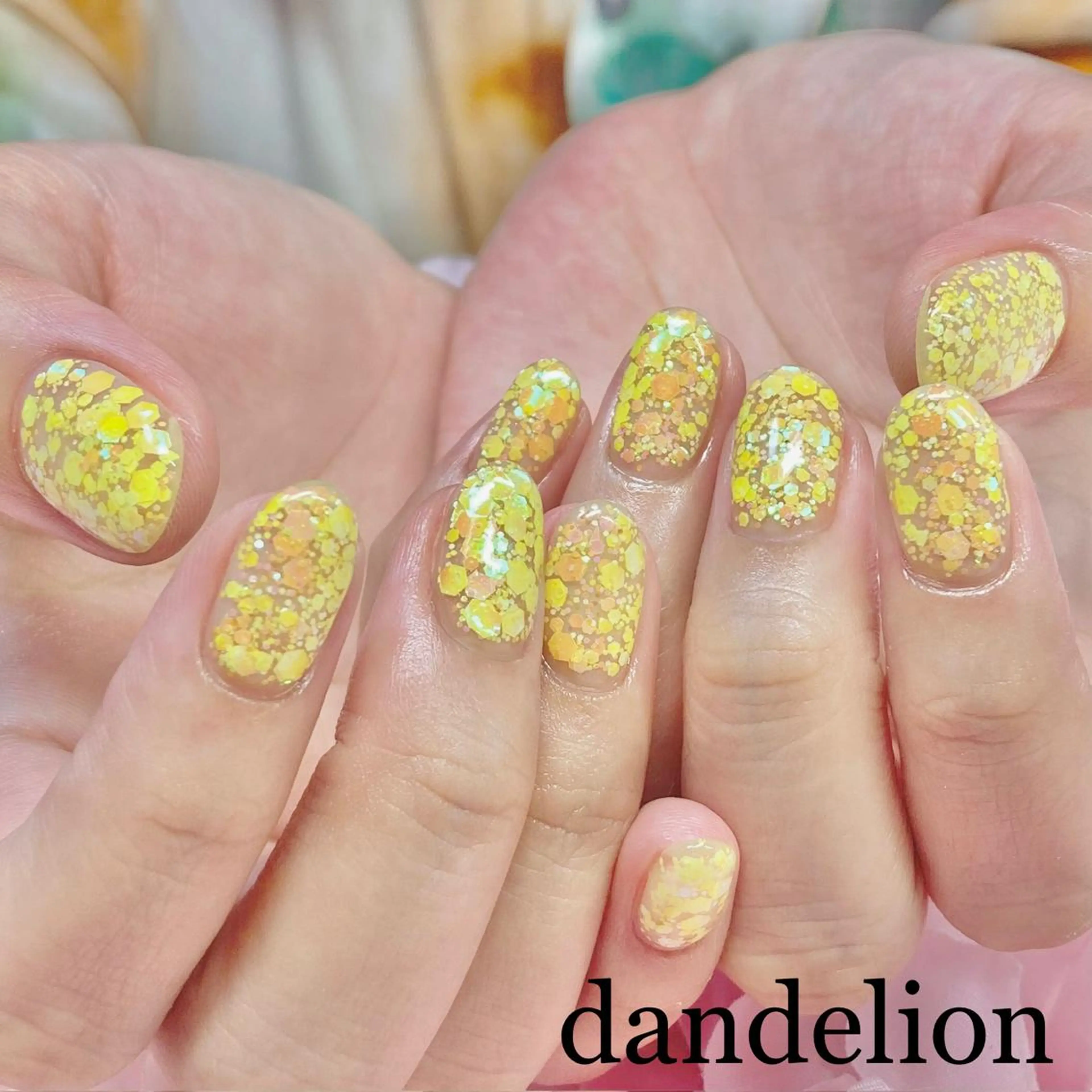 ネイル ハンドネイル ハンドケア dandelion ダンデライオンのネイルデザイン