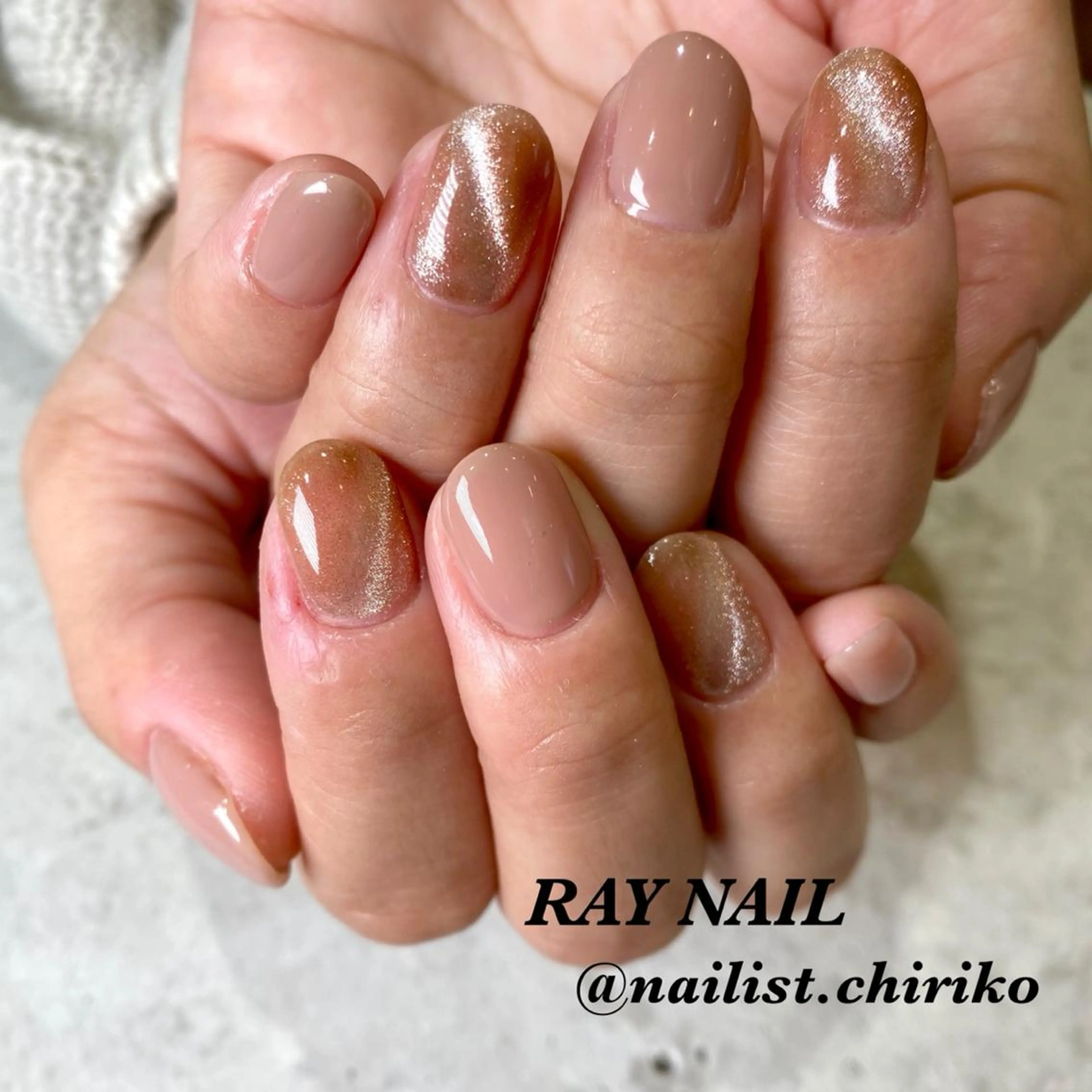 ネイル アートネイル 持ち込み 足立 莉奈のネイルデザイン