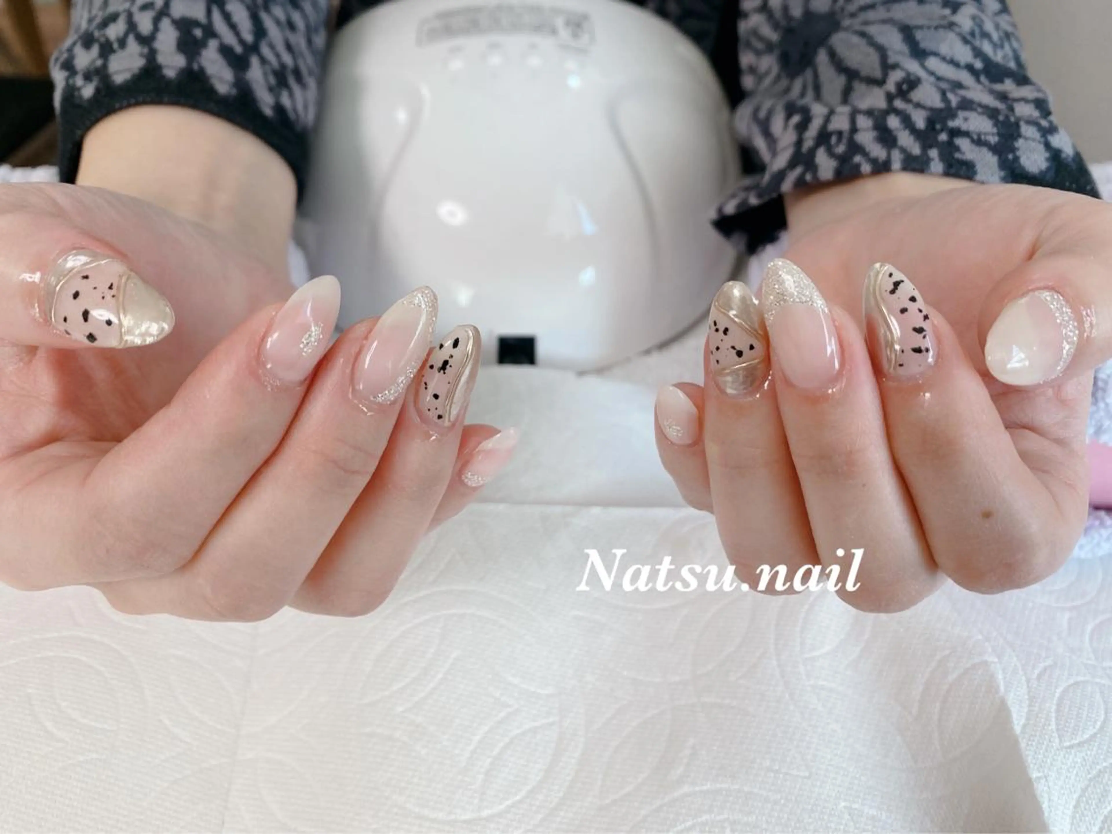 ネイル ミラーネイル Natsu nailのネイルデザイン