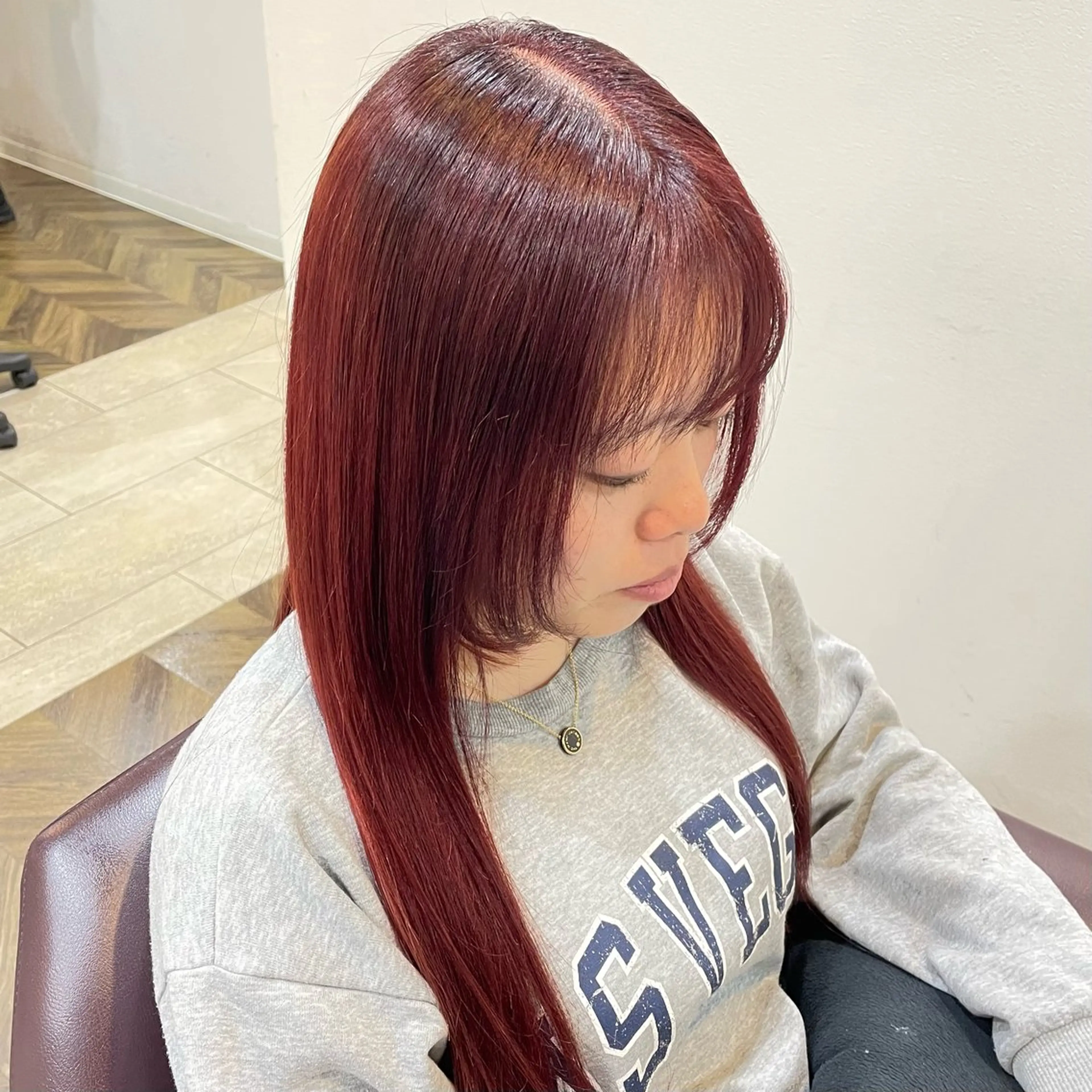 ロング 川原 飛奈のヘアスタイル