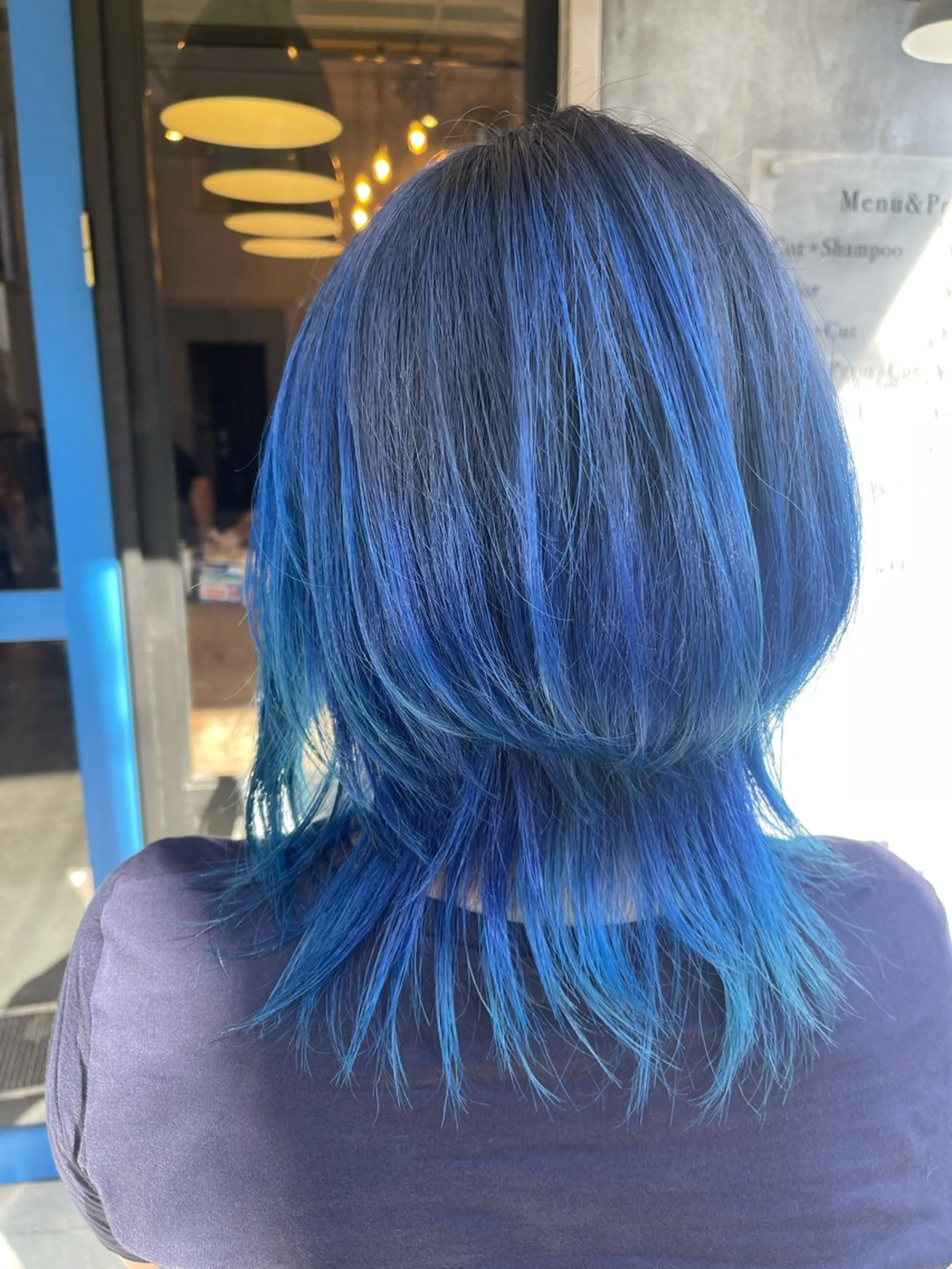 セミロング 柴田 陽平のヘアスタイル