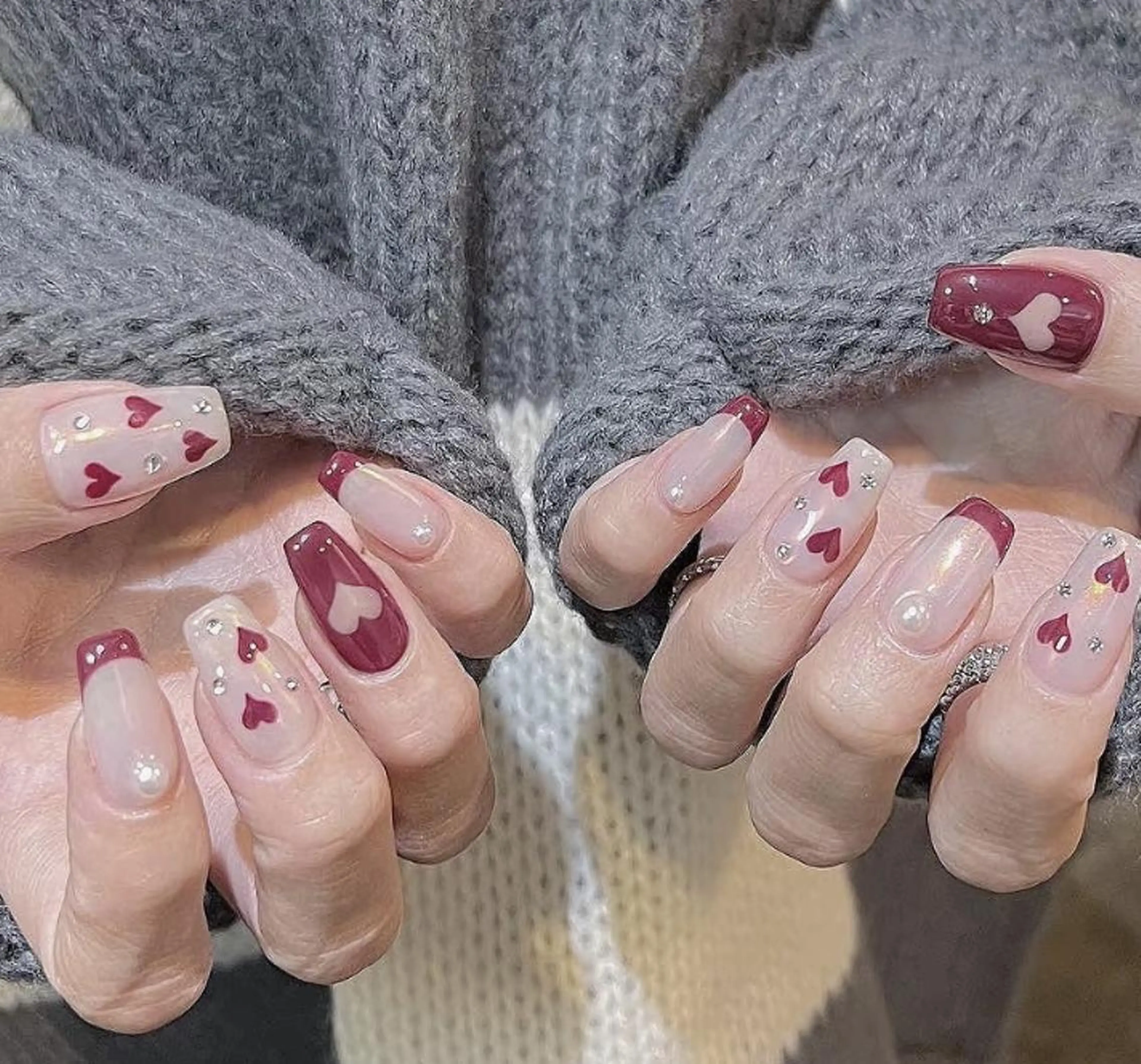 ネイル ハンドネイル ハンドケア 🍑 momo_nailのネイルデザイン