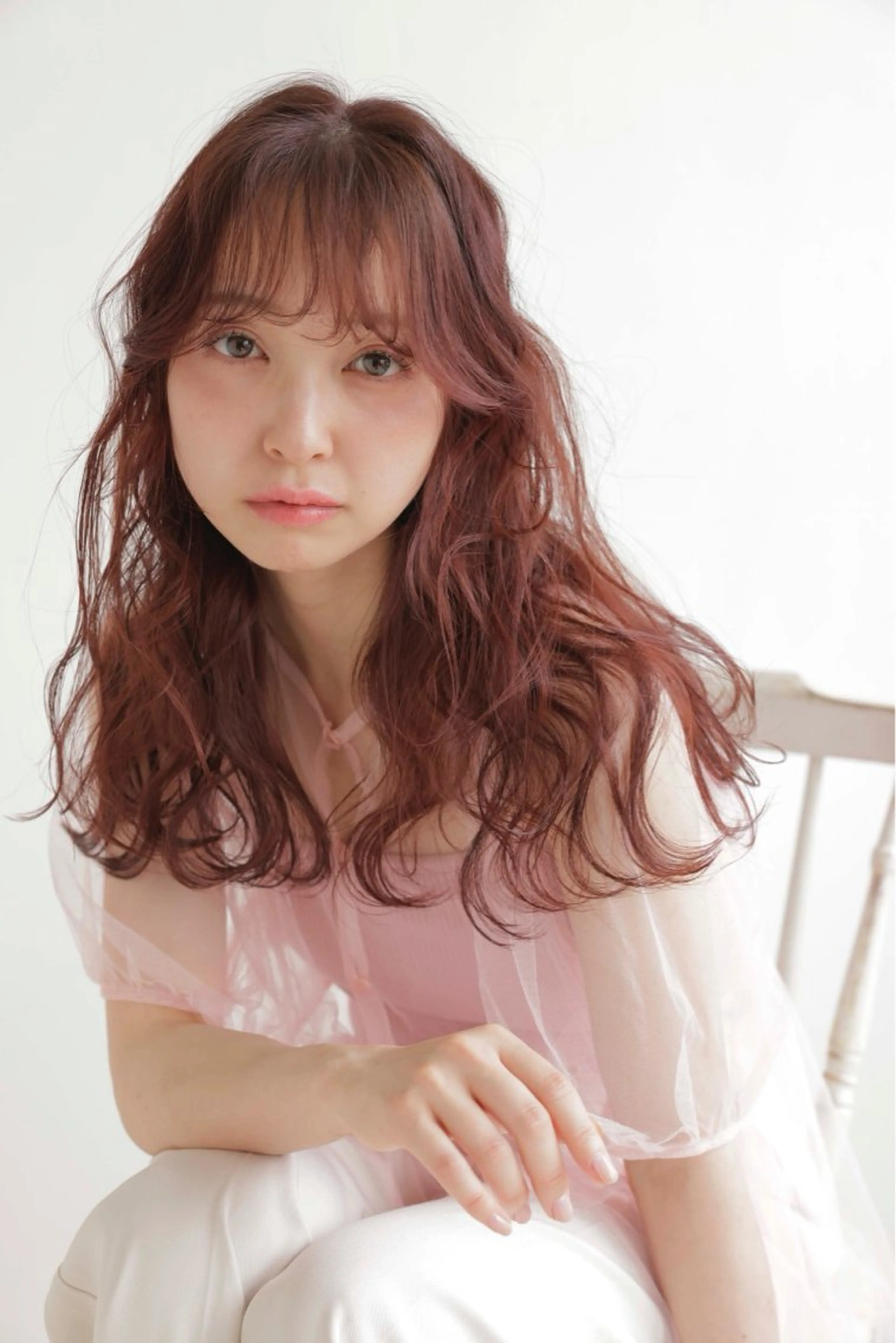 セミロング カラー ヘアアレンジ カット ヘアカラー 暖色カラー / minoriのヘアスタイル