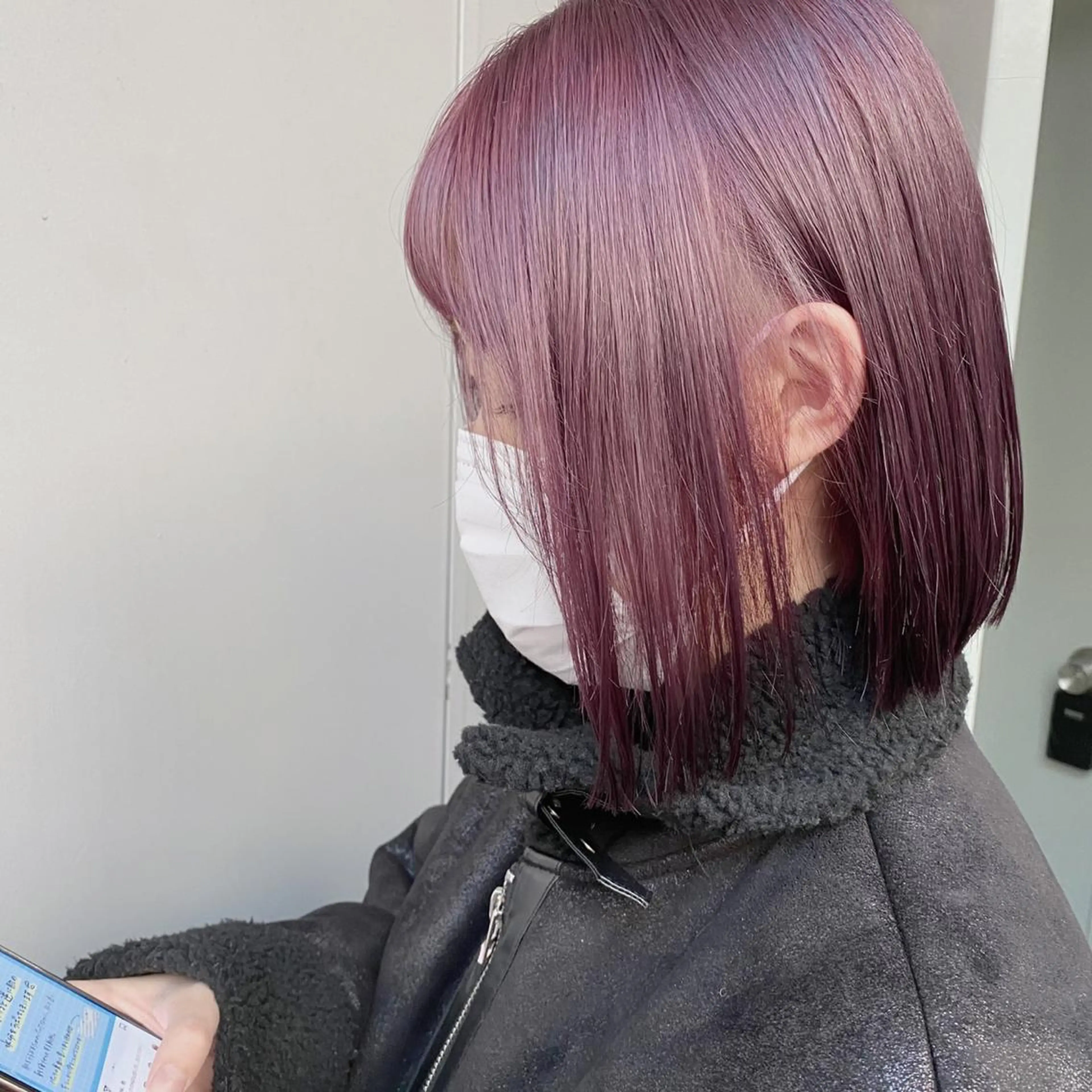 カラー ピンクカラー 🌈本物の髪質改善 森田涼平のヘアスタイル