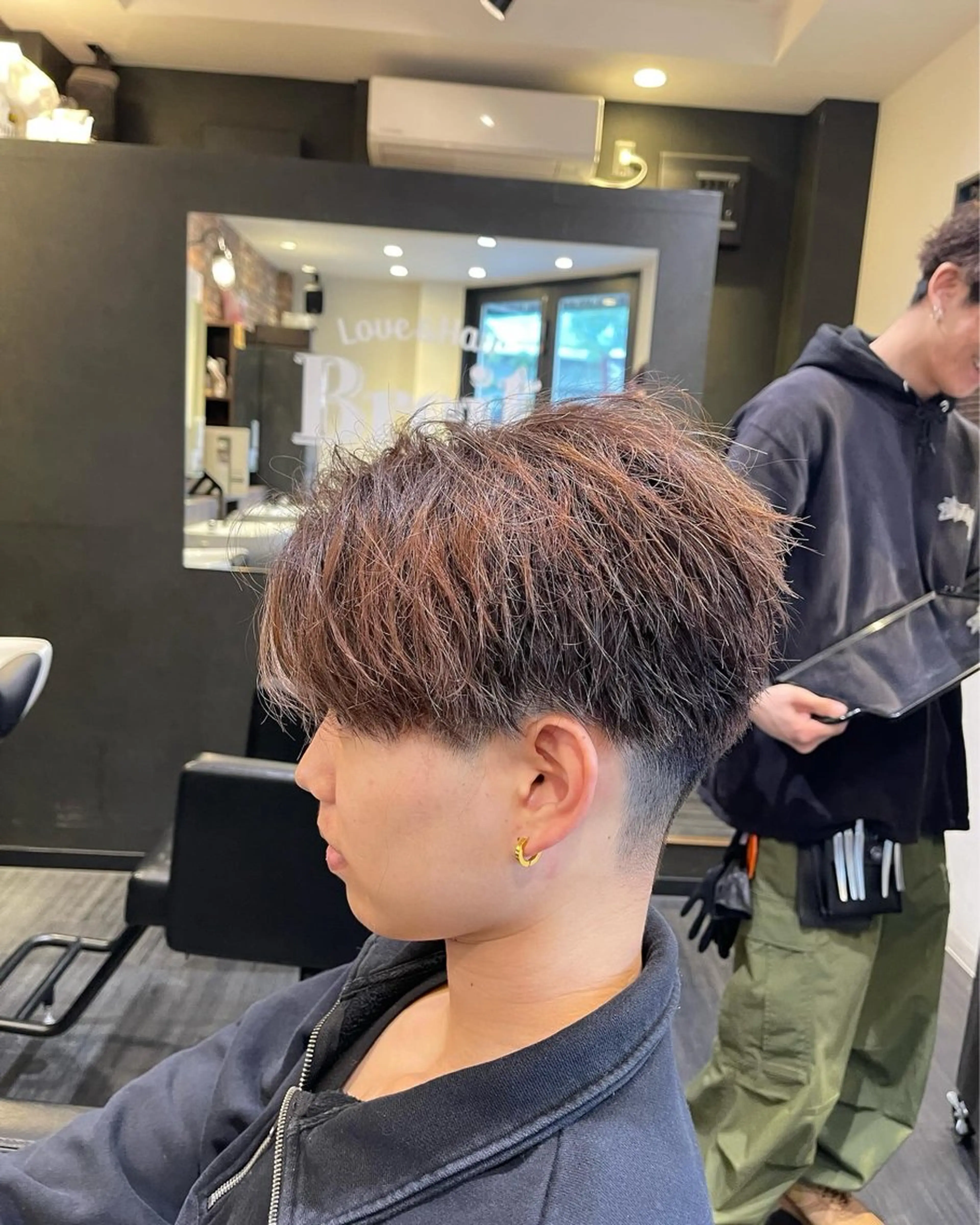 カット＋カラーの写真