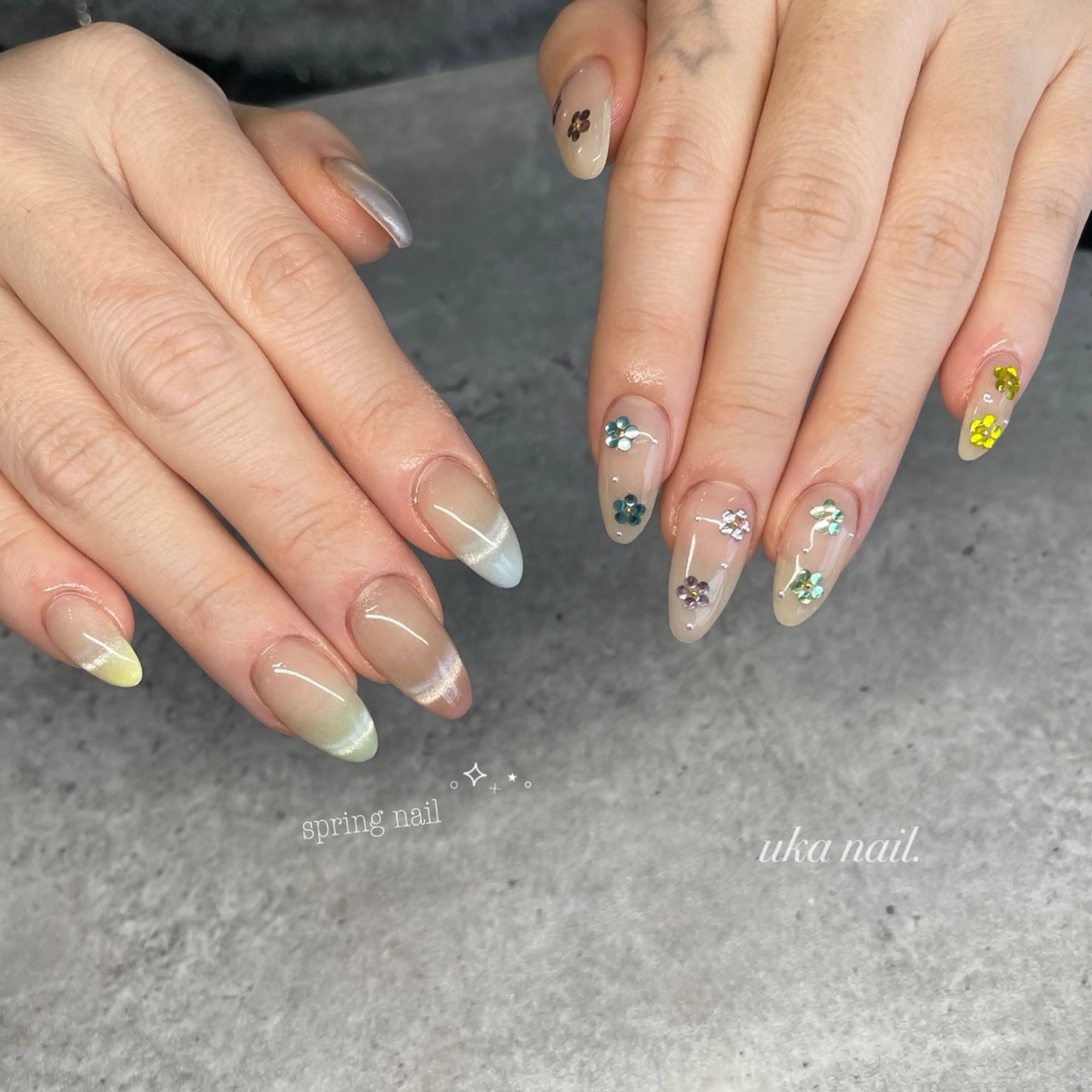ネイル ハンドネイル uka nailのネイルデザイン