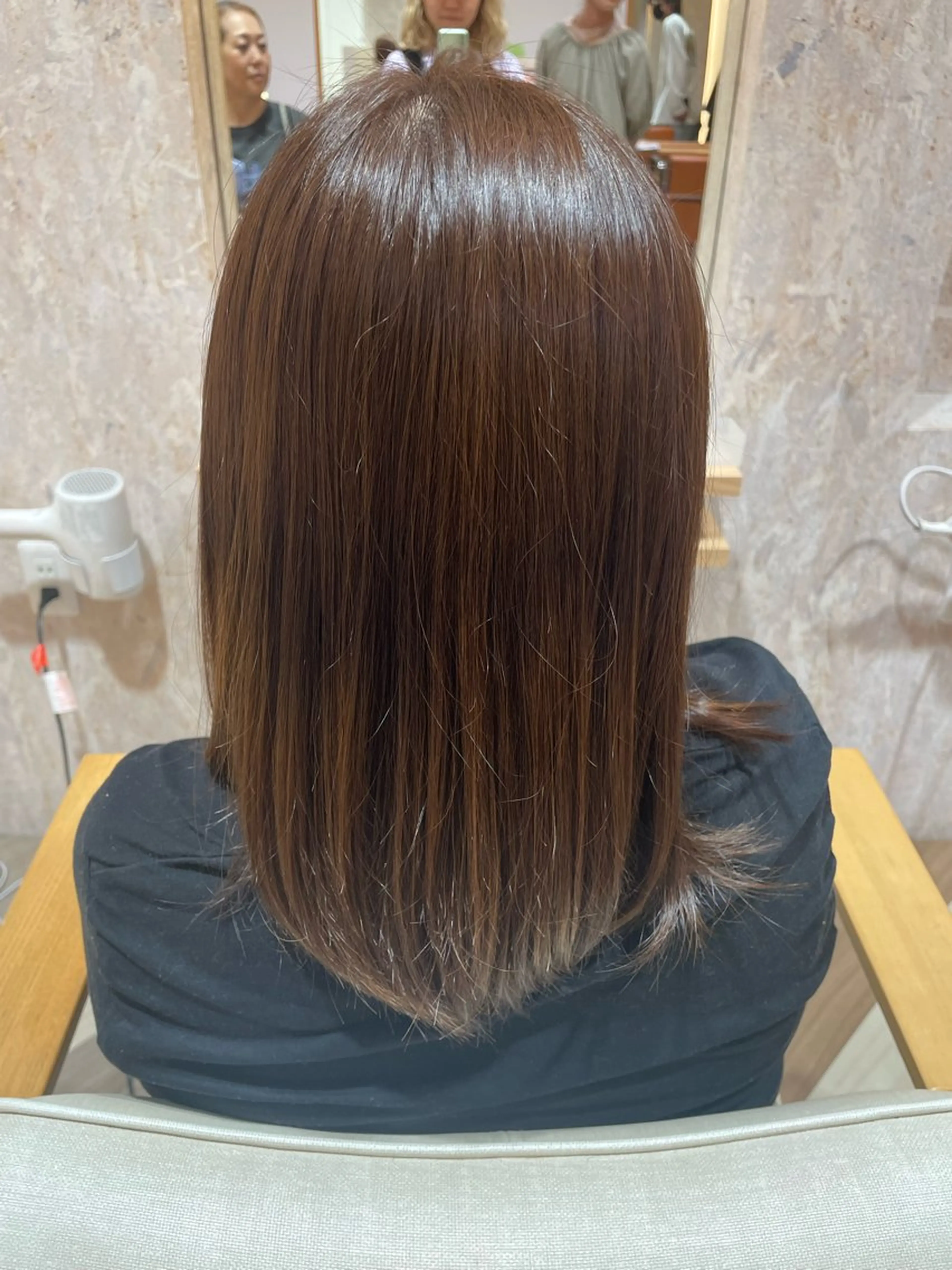 平日限定70%off ❤️‍🔥ブリーチなしワンカラー＋Aujuaトリートメント🩷の写真