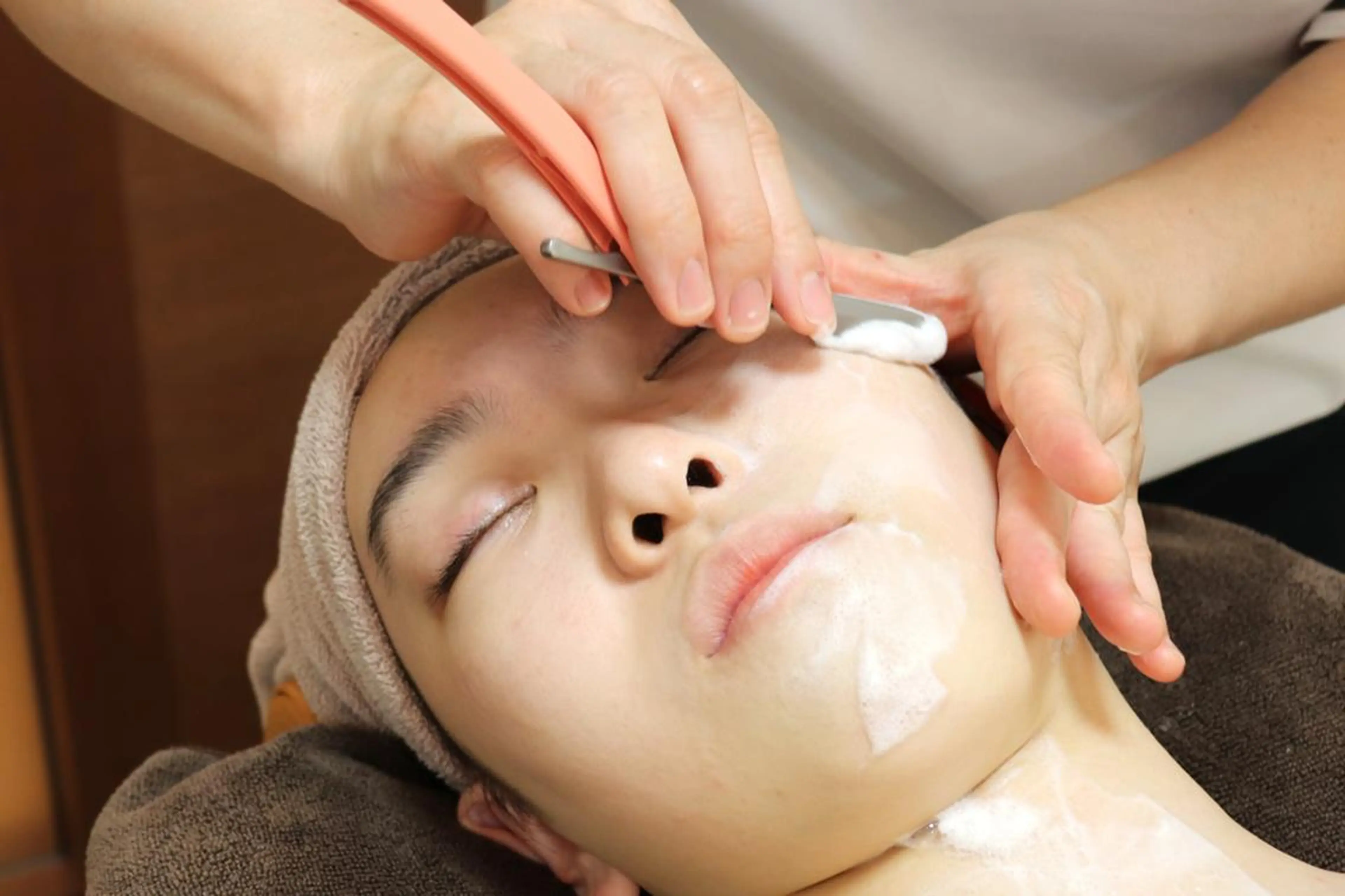 ぷるんとたまご肌シェービングの写真