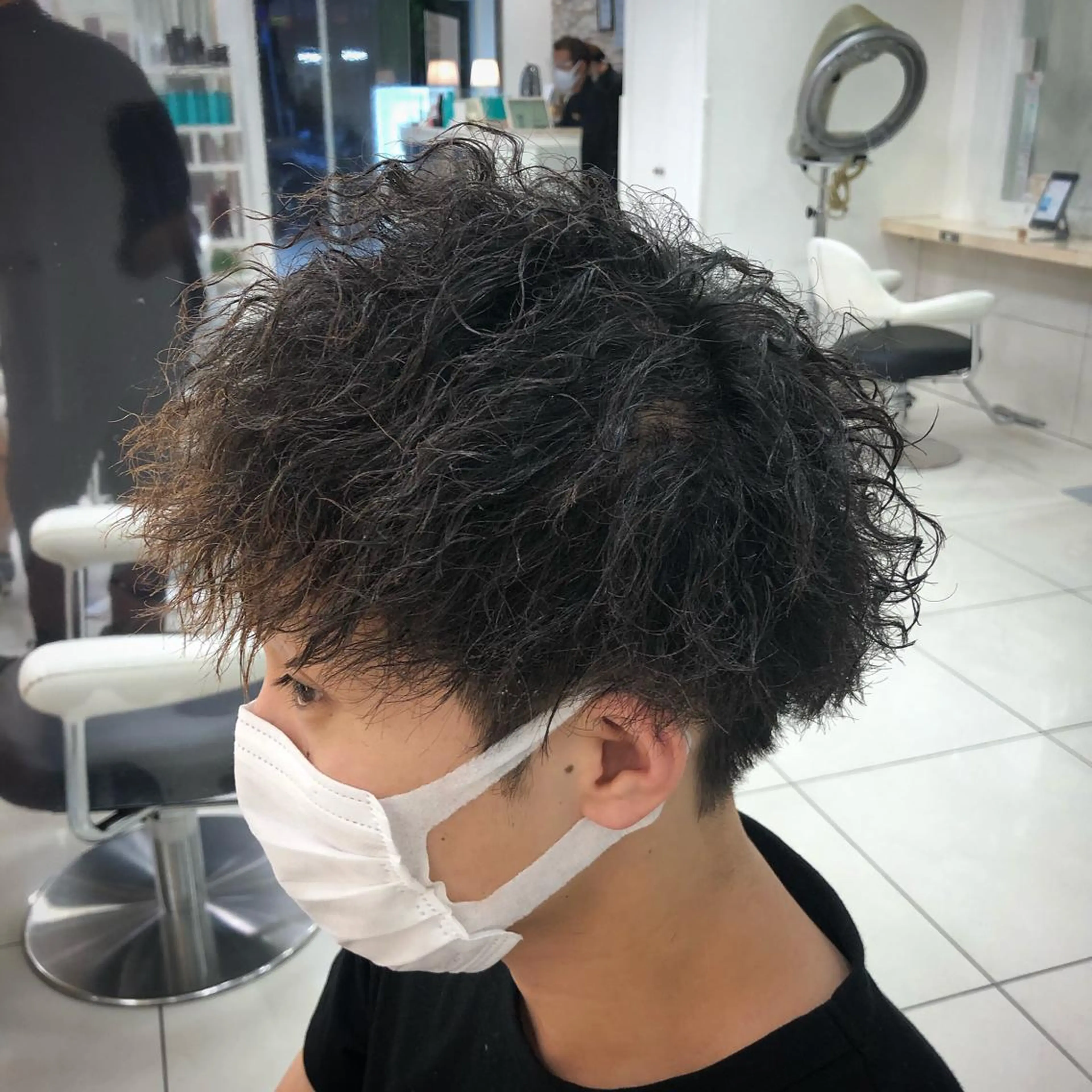 パーマ メンズ メンズパーマ特化 👑店長👑間宮👑のヘアスタイル