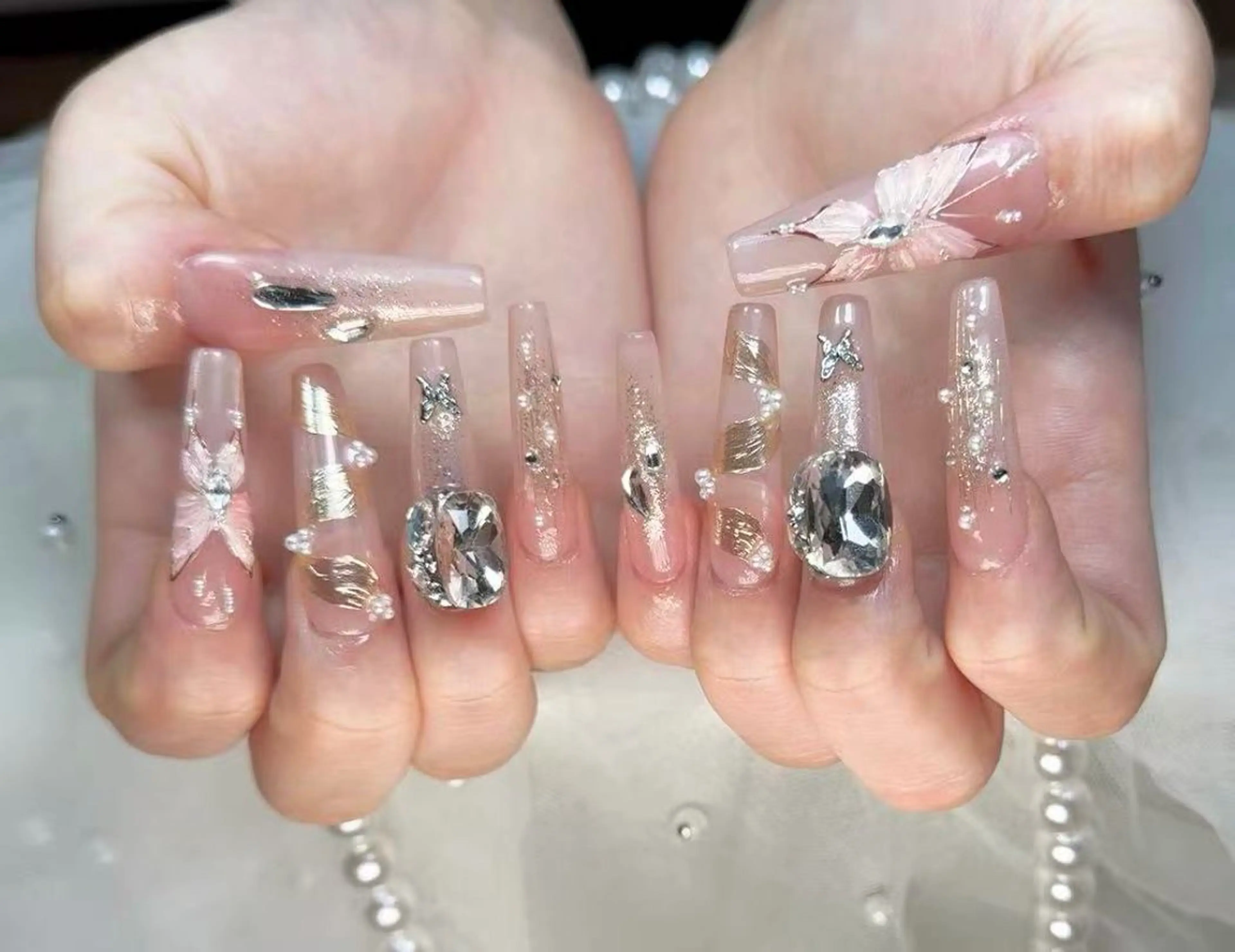 ネイル ハンドネイル SYU SYU所属・WO MIAOのネイルデザイン