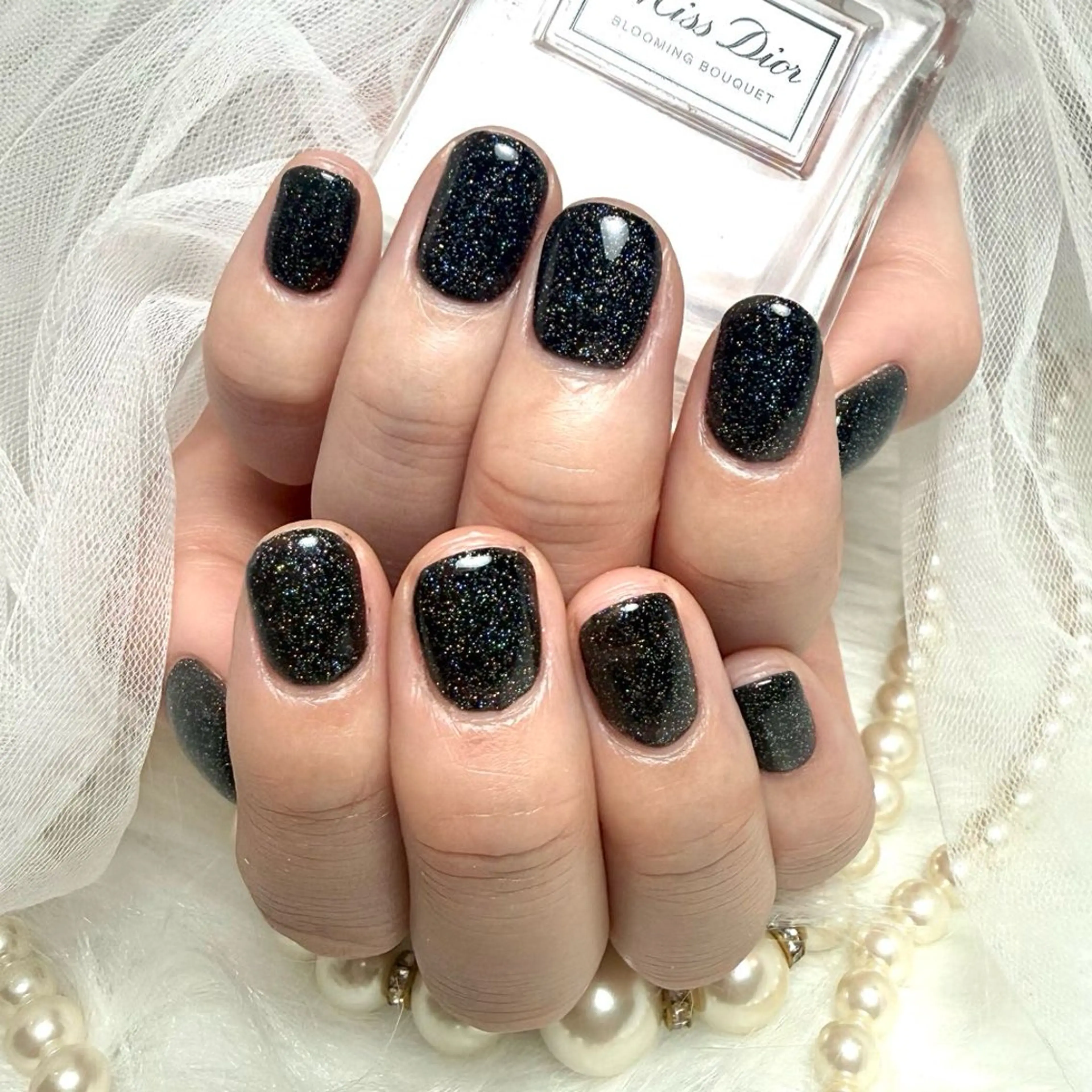 ミディアム ハンドネイル Conjunim MAMI🎀✨のネイルデザイン