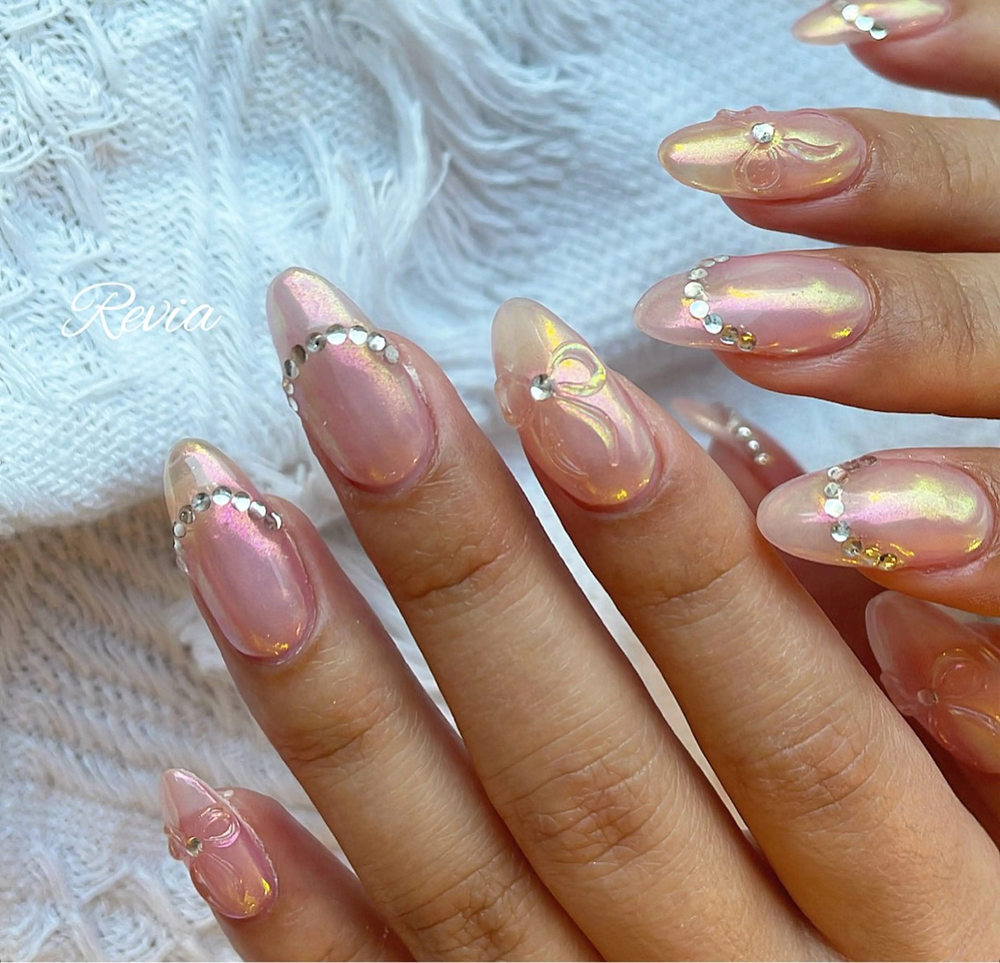 ネイル ハンドネイル revia所属・ERI Nailistのネイルデザイン