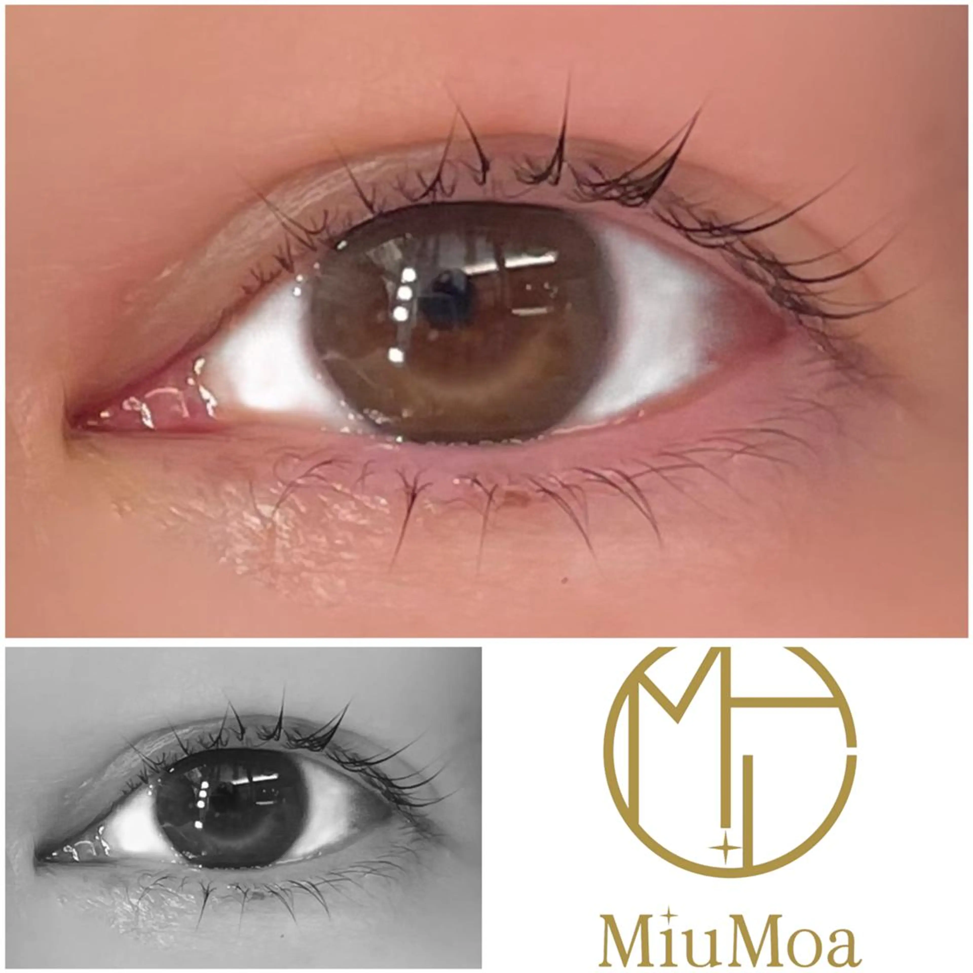 マツエク・マツパ ナチュラル まつげパーマ 下まつげエクステ 一重×まつ毛パーマ 🌻まつ毛&眉毛 yukimi⛄️🖤の眉毛・アイブロウイメージ