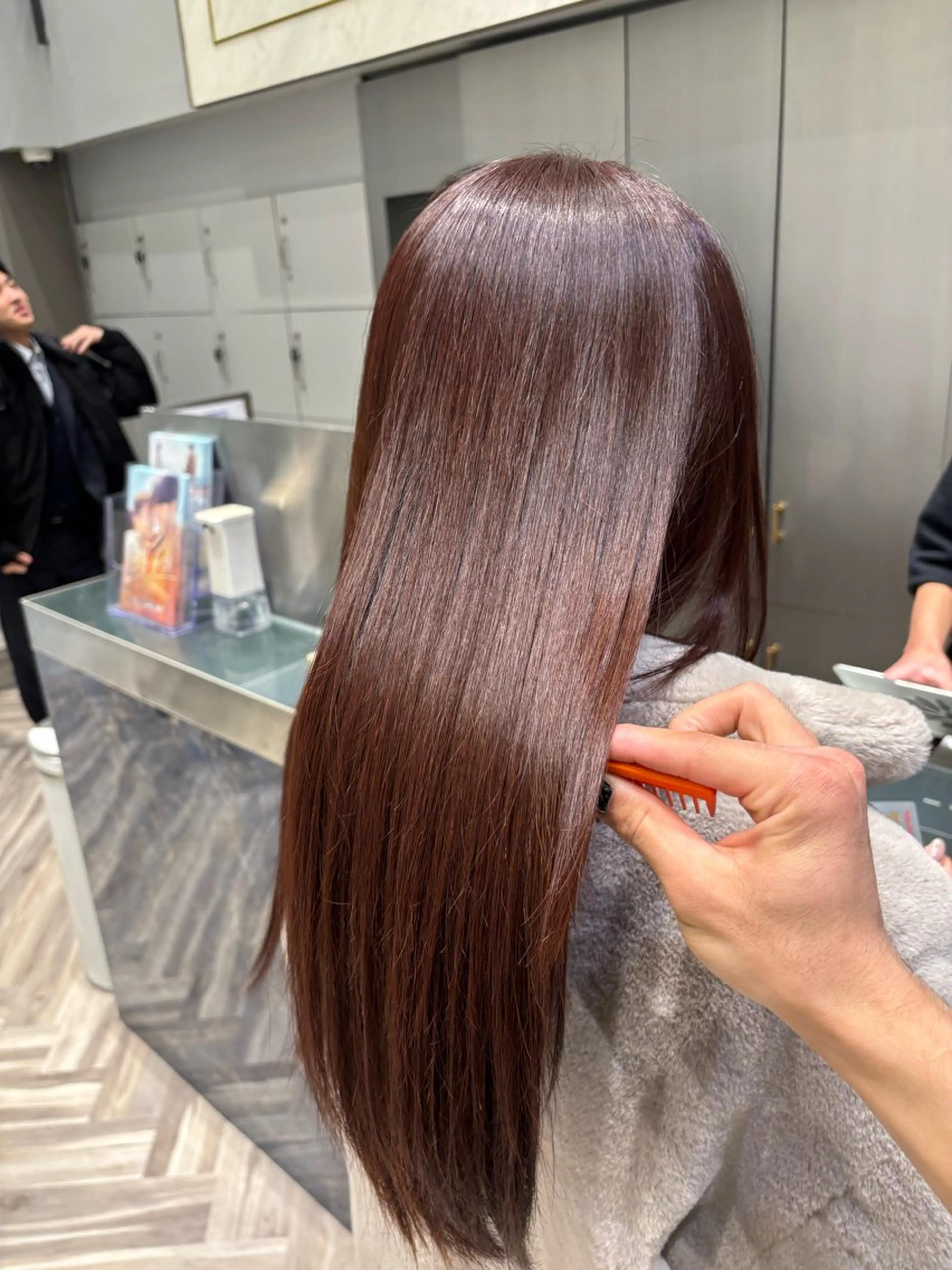 ロング カラー 『ハイトーン特化』✨ 音喜多優也のヘアスタイル