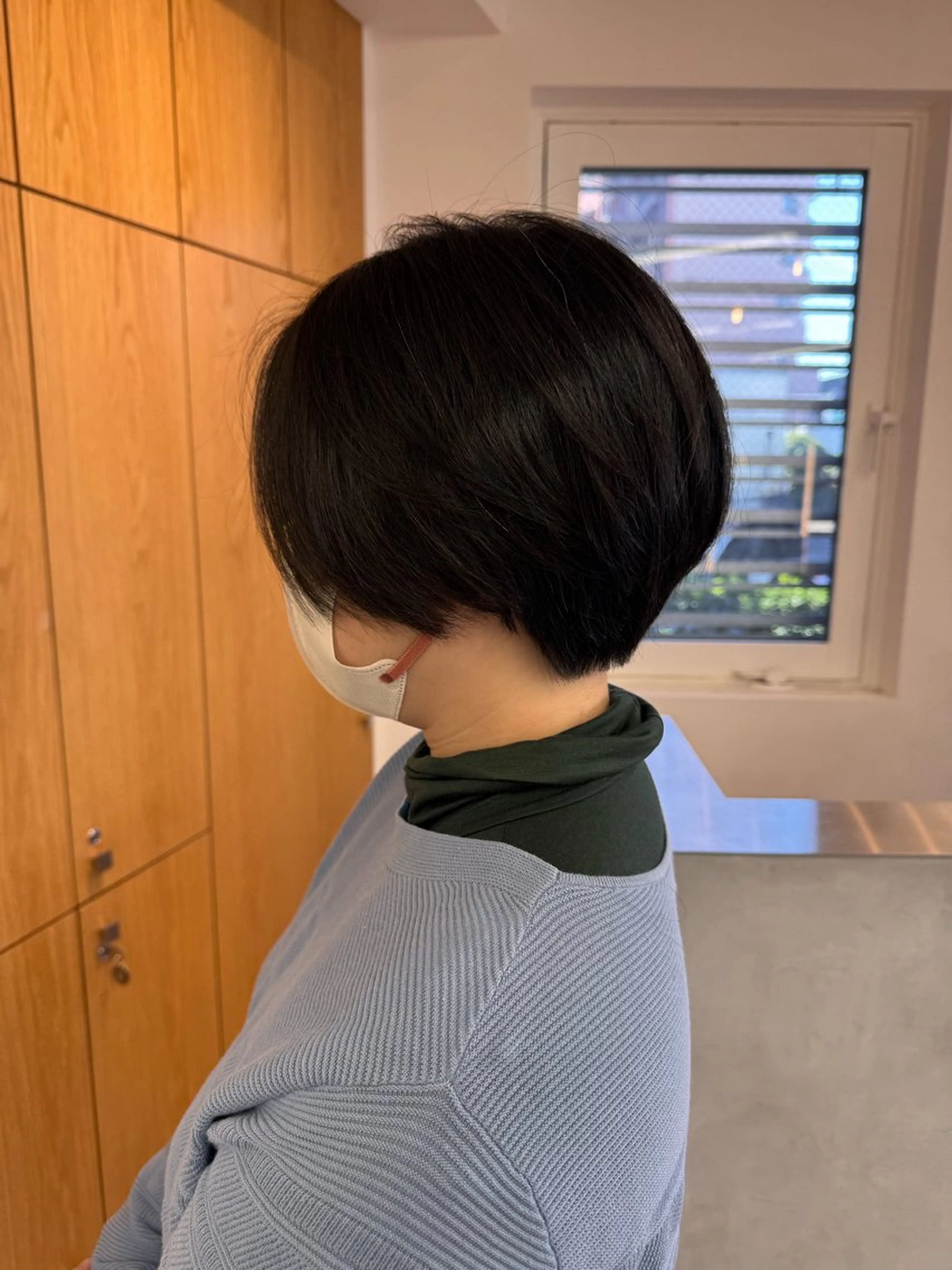 ショート ショートヘア 顔周りレイヤー /kokoro🦮のヘアスタイル