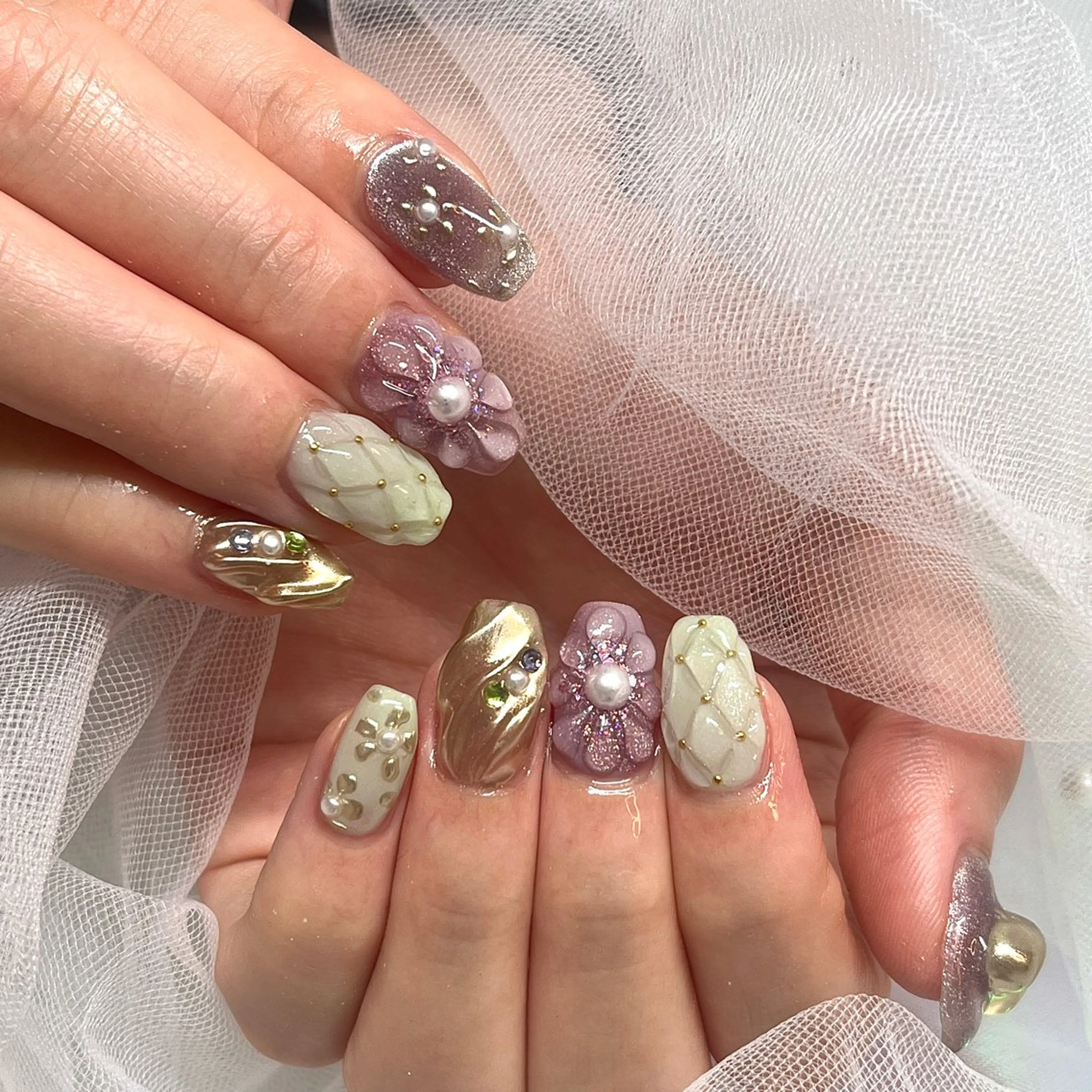 ネイル ハンドネイル nail salon HERA所属・HERA 小橋川のネイルデザイン