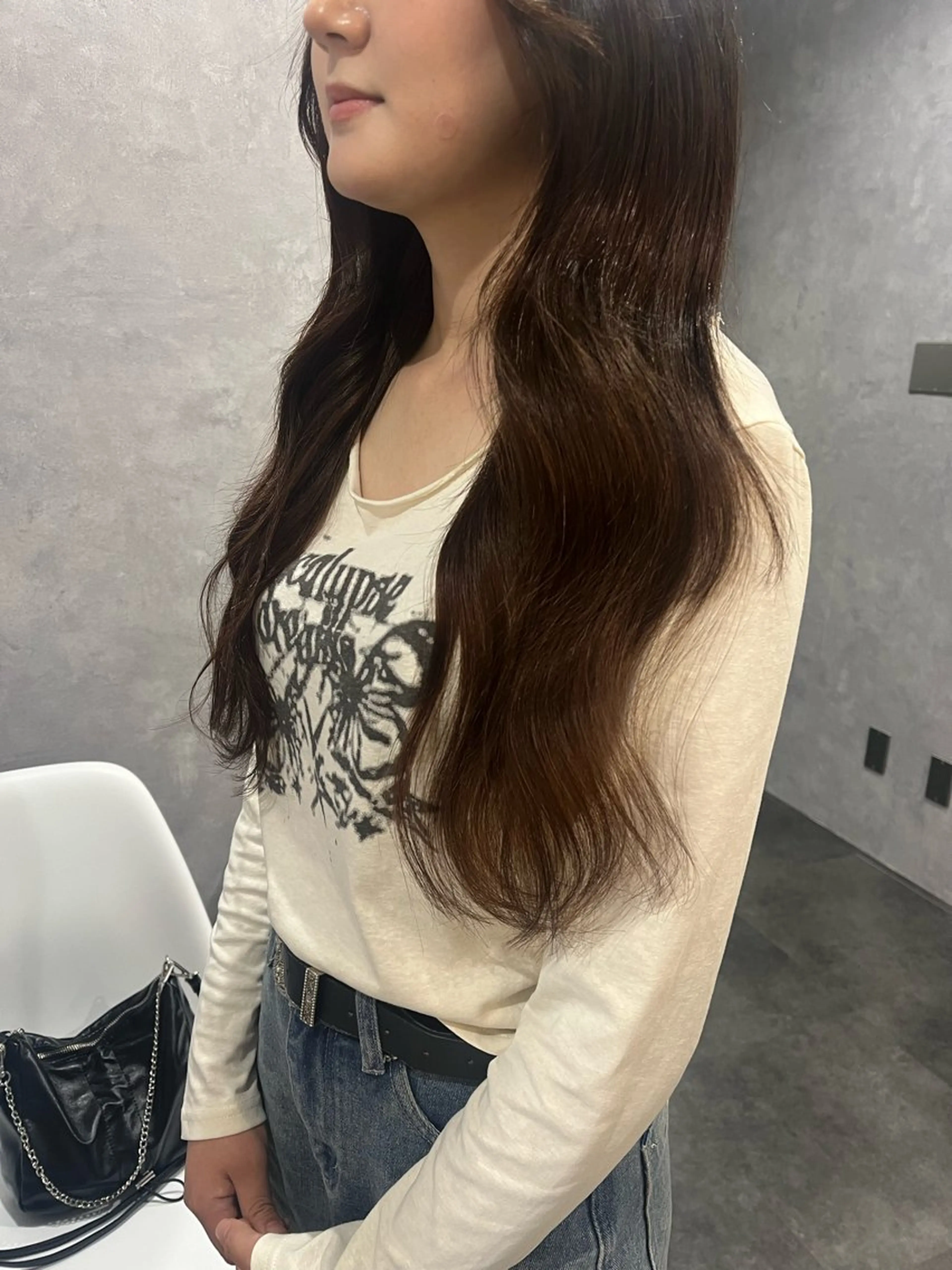 ロング エクステ エクステ レイヤーカット /konomiのヘアスタイル