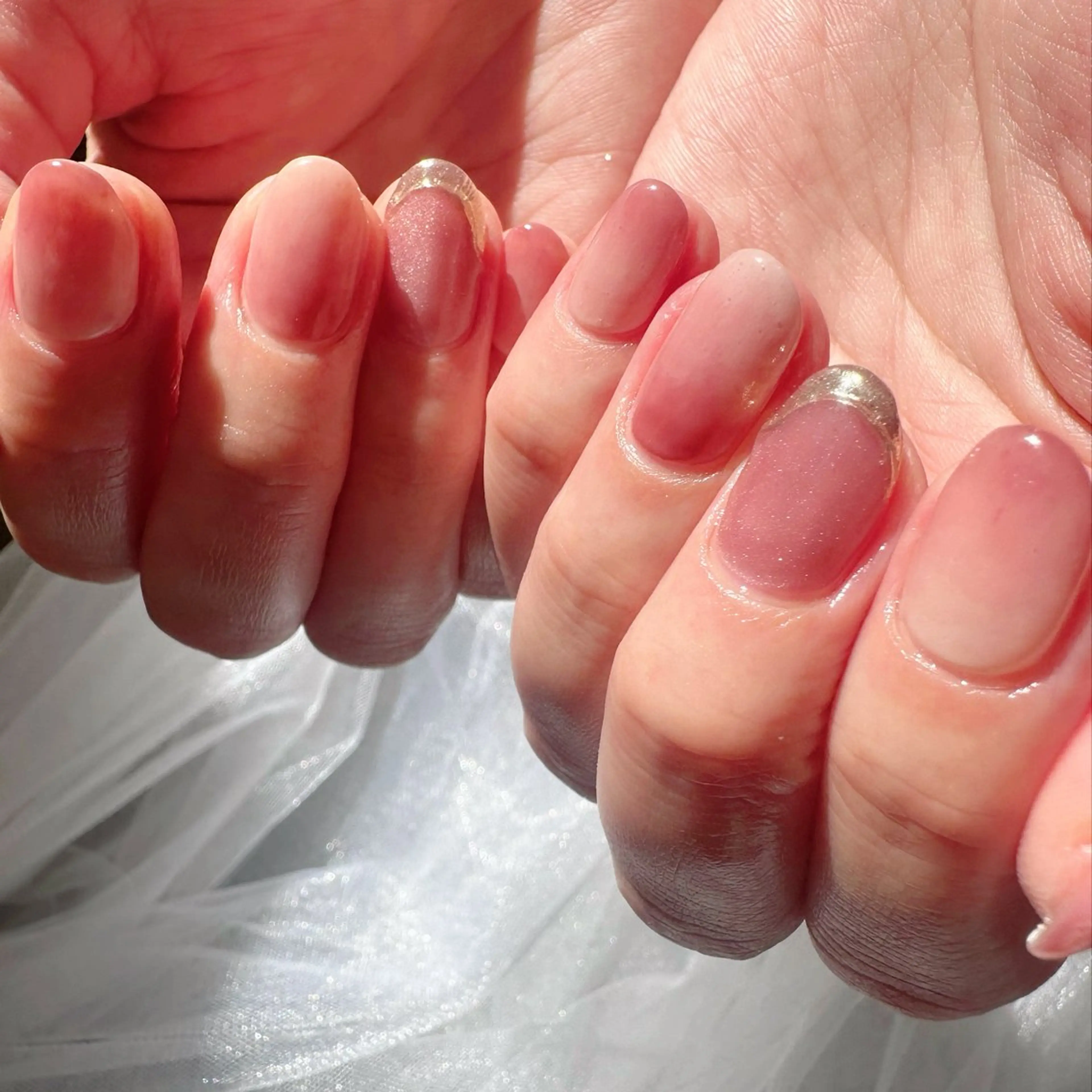 ネイル クリアネイル 氷ネイル・うるうるネイル 韓国ネイル マグネットネイル ミラーネイル 🪞KAPE NAIL 🪞のネイルデザイン