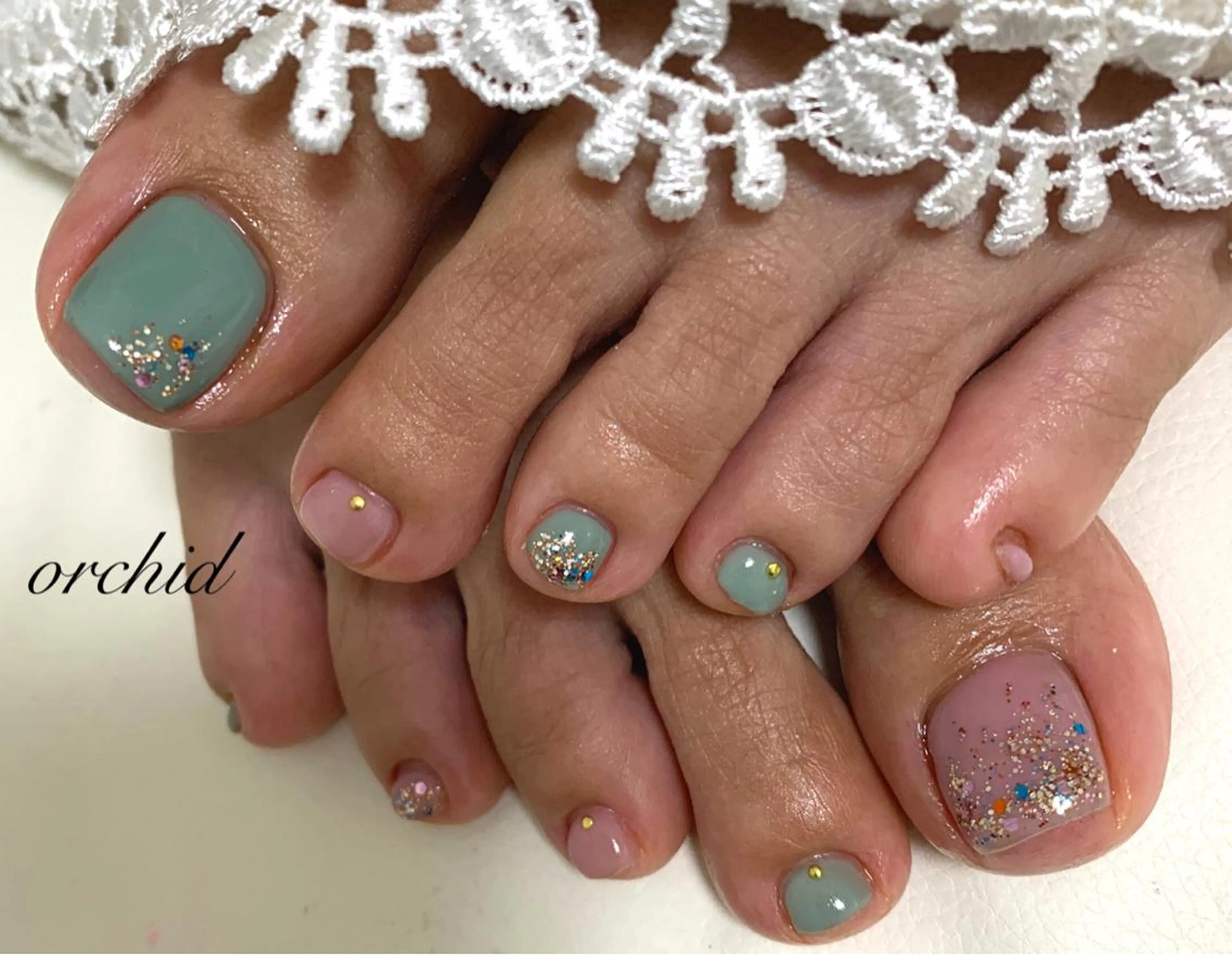 ネイル orchid ♡オーキッドのネイルデザイン