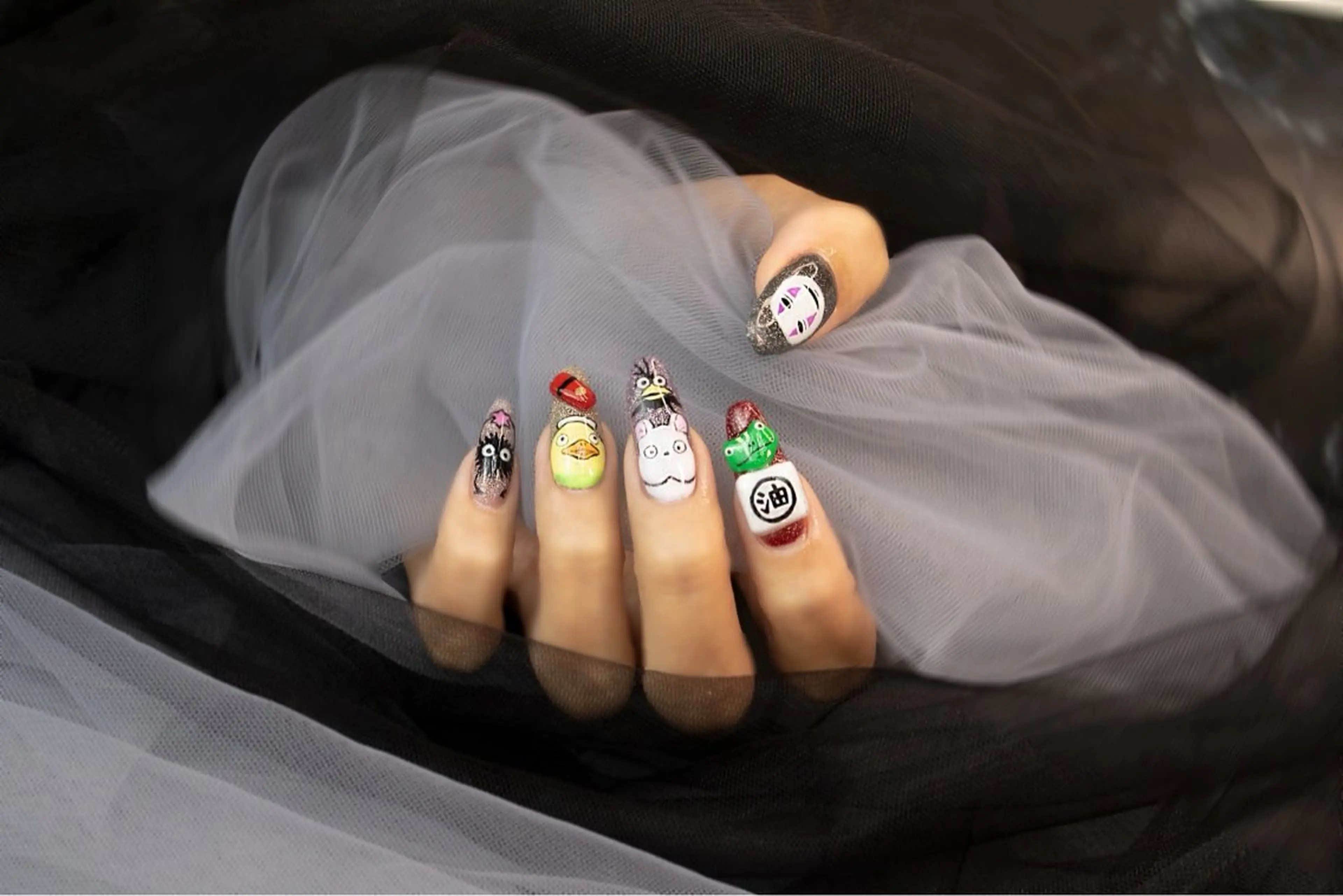 【オーダーネイルチップ】痛ネイルも可💅✨の写真