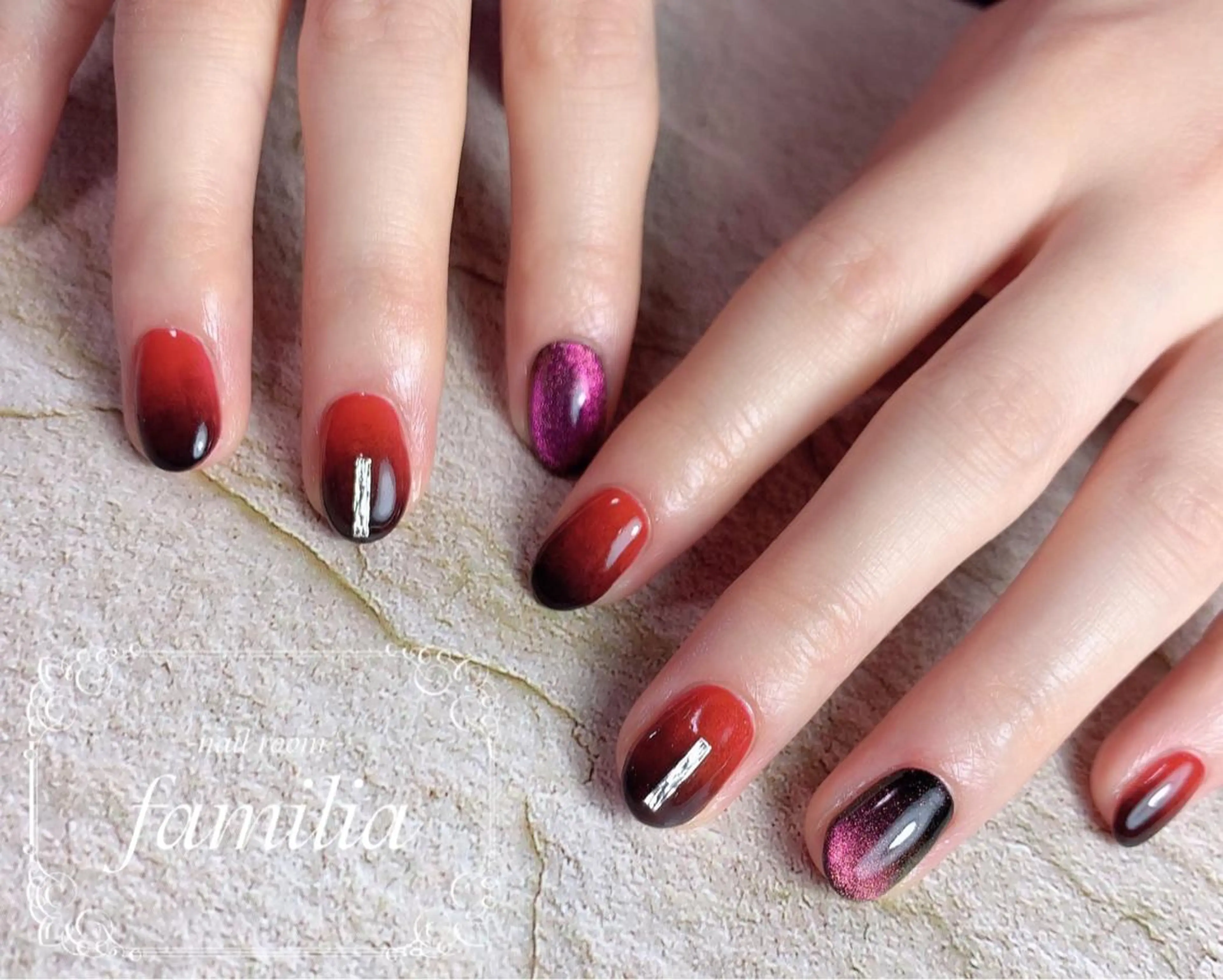ネイル ハンドネイル -nailroom- familiaのネイルデザイン