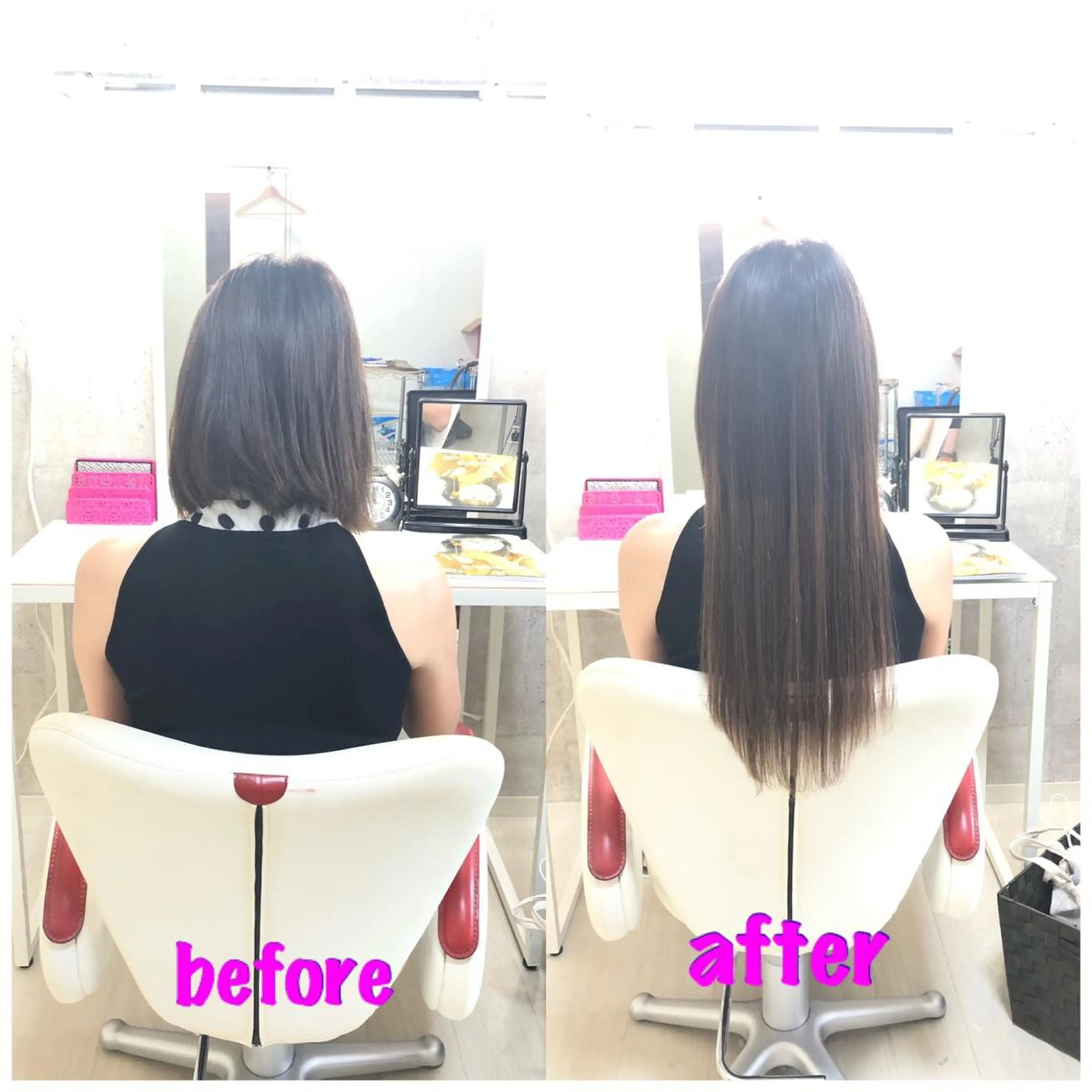 ロング エクステ ドレスアップ心斎橋店所属・🌸ドレスアップ 心斎橋店🌸のヘアスタイル