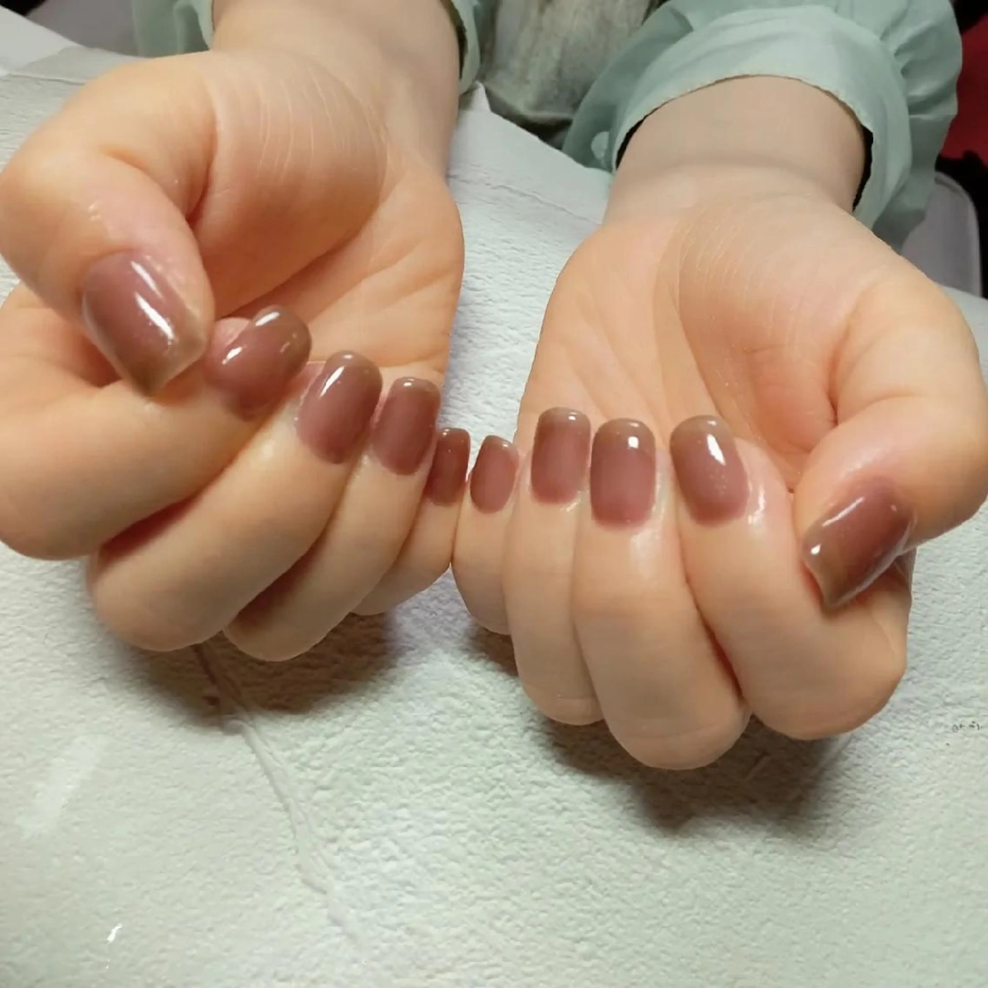 ネイル キラキラネイル ラメ(グリッター) ラメグラデーション マグネットネイル ビー玉ネイル flure de neige yukiのネイルデザイン