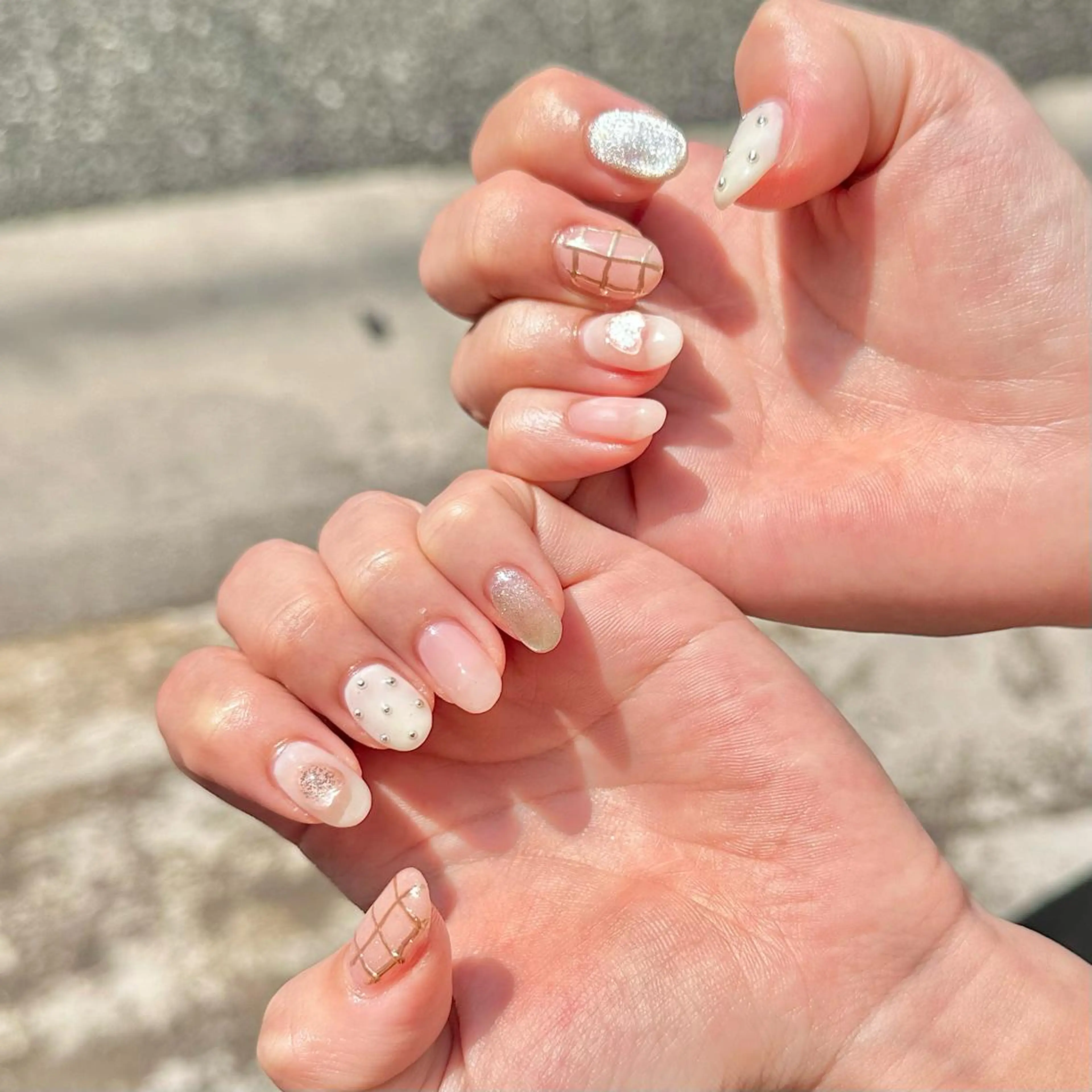 ネイル ハンドネイル シモダ カスミ 🦀 @ksm_smdのネイルデザイン