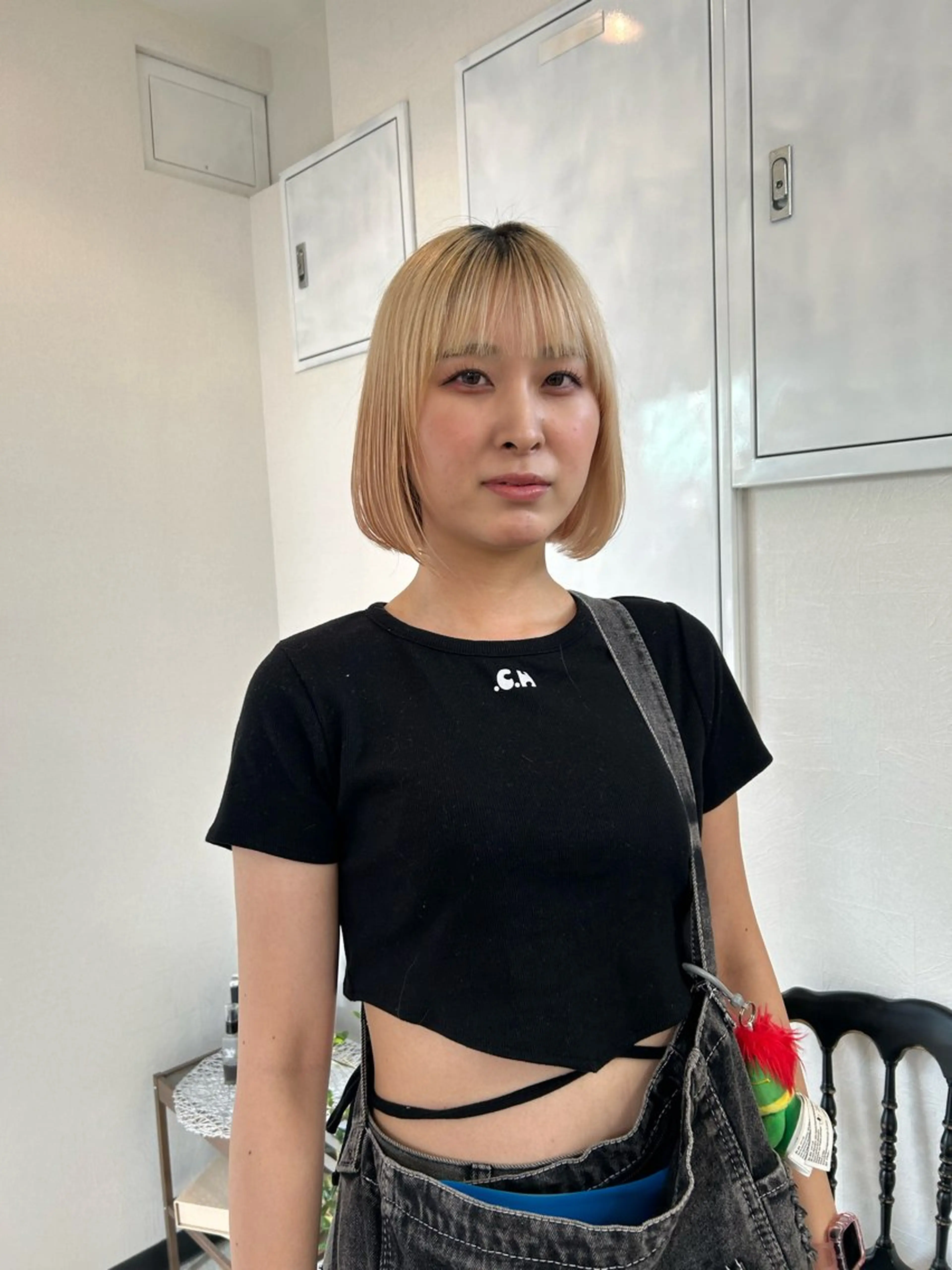 ショート カット Yui. ハイトーン/パーマ/のヘアスタイル