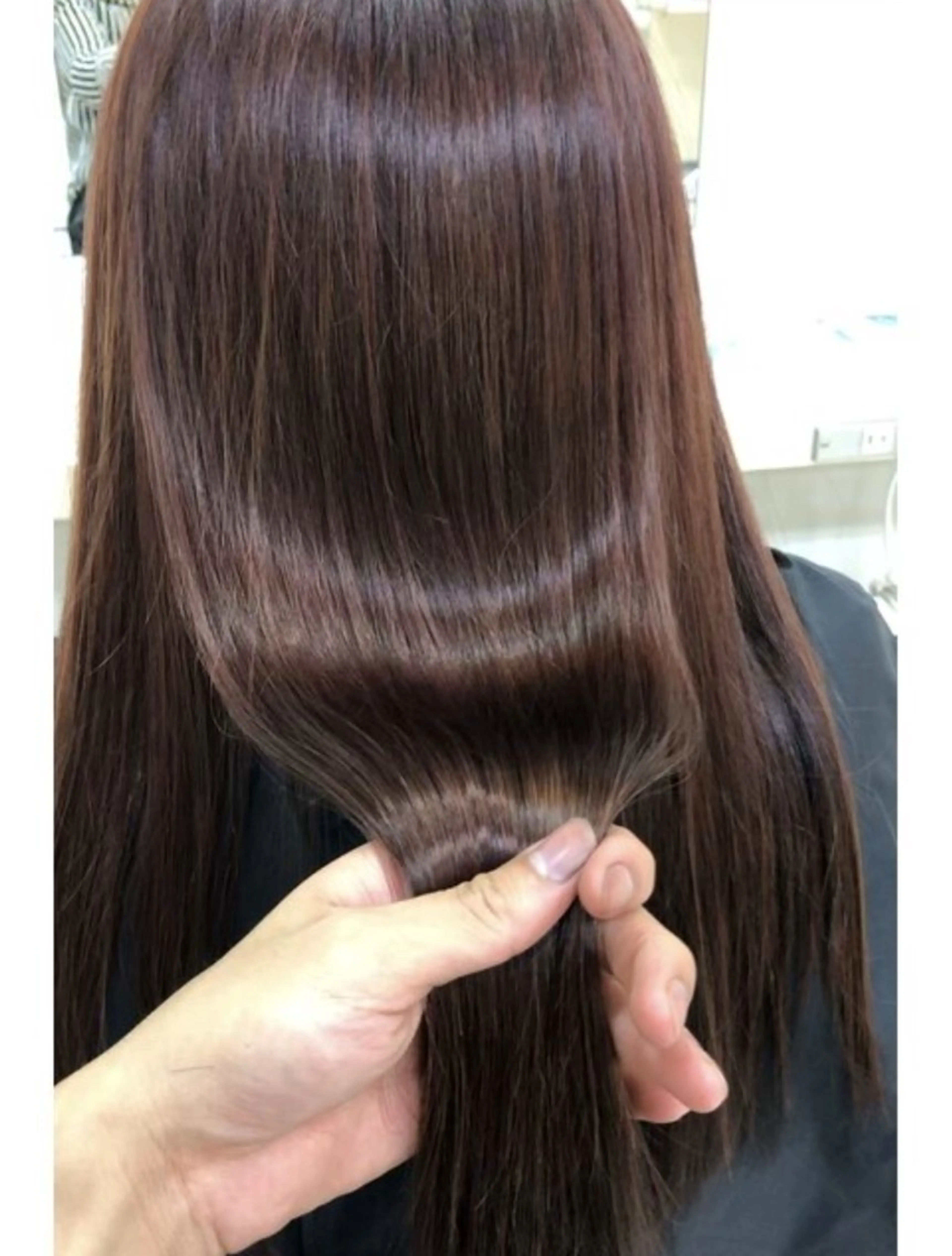 ロング カラー ✨️ツヤ髪✨️ 💫髪質改善💫間宮のヘアスタイル