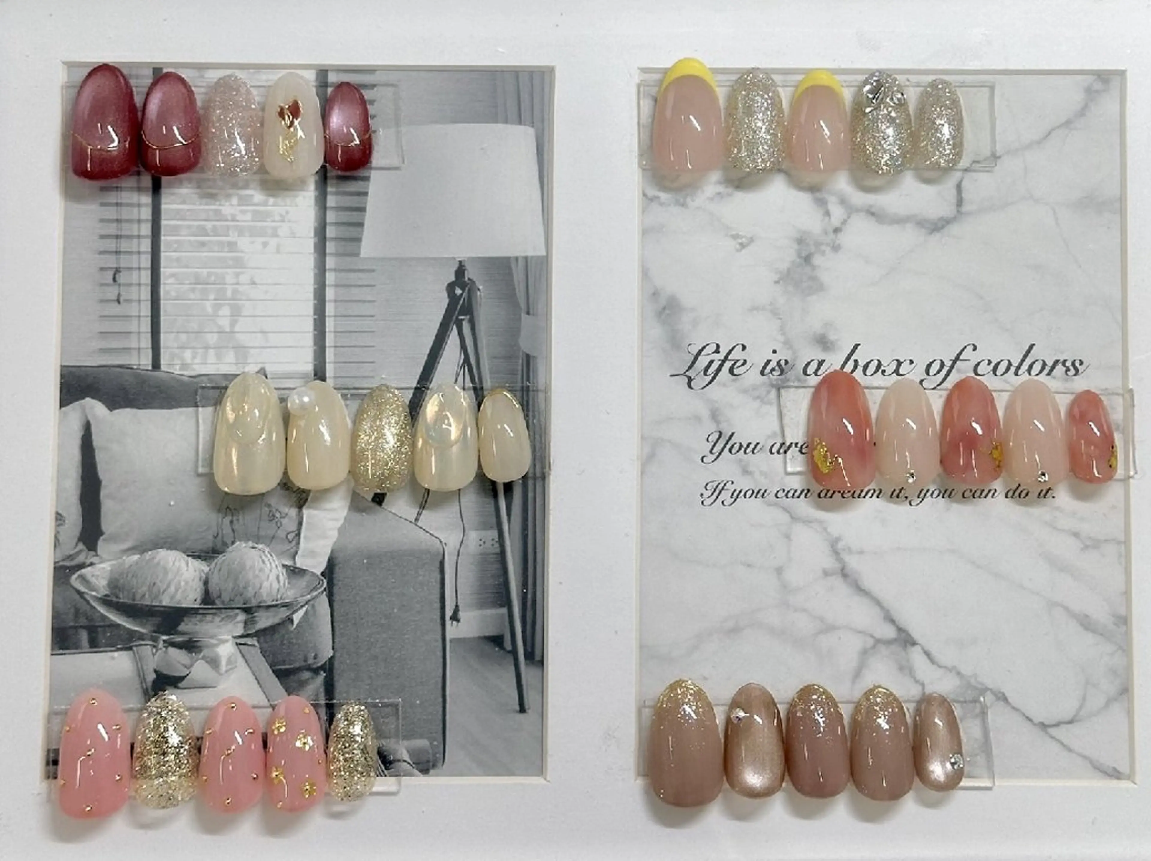 ネイル マグネットネイル ミラーネイル ニュアンスネイル 春ネイル ワンホンネイル ハンドネイル Bianca浦和西口 ⭐mitoのネイルデザイン