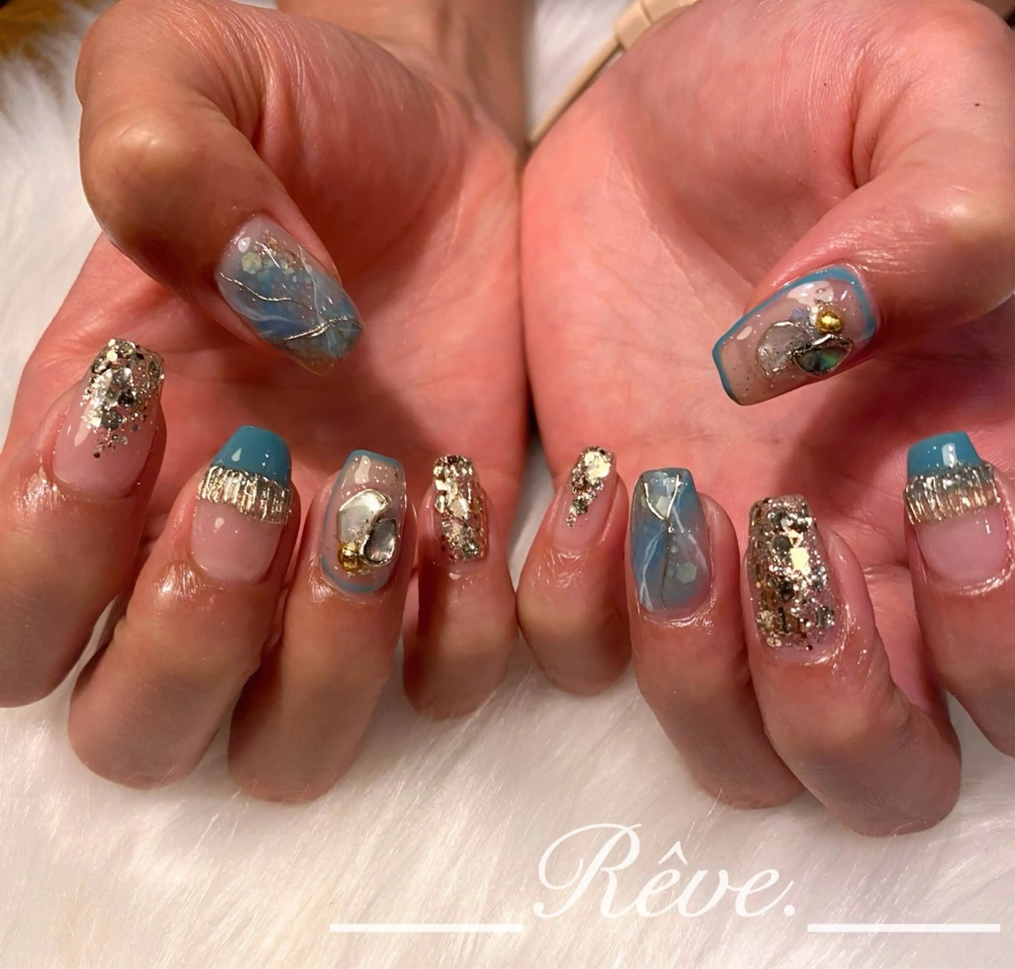 ネイル ハンドネイル Reve.所属・Reve. 黒澤のネイルデザイン