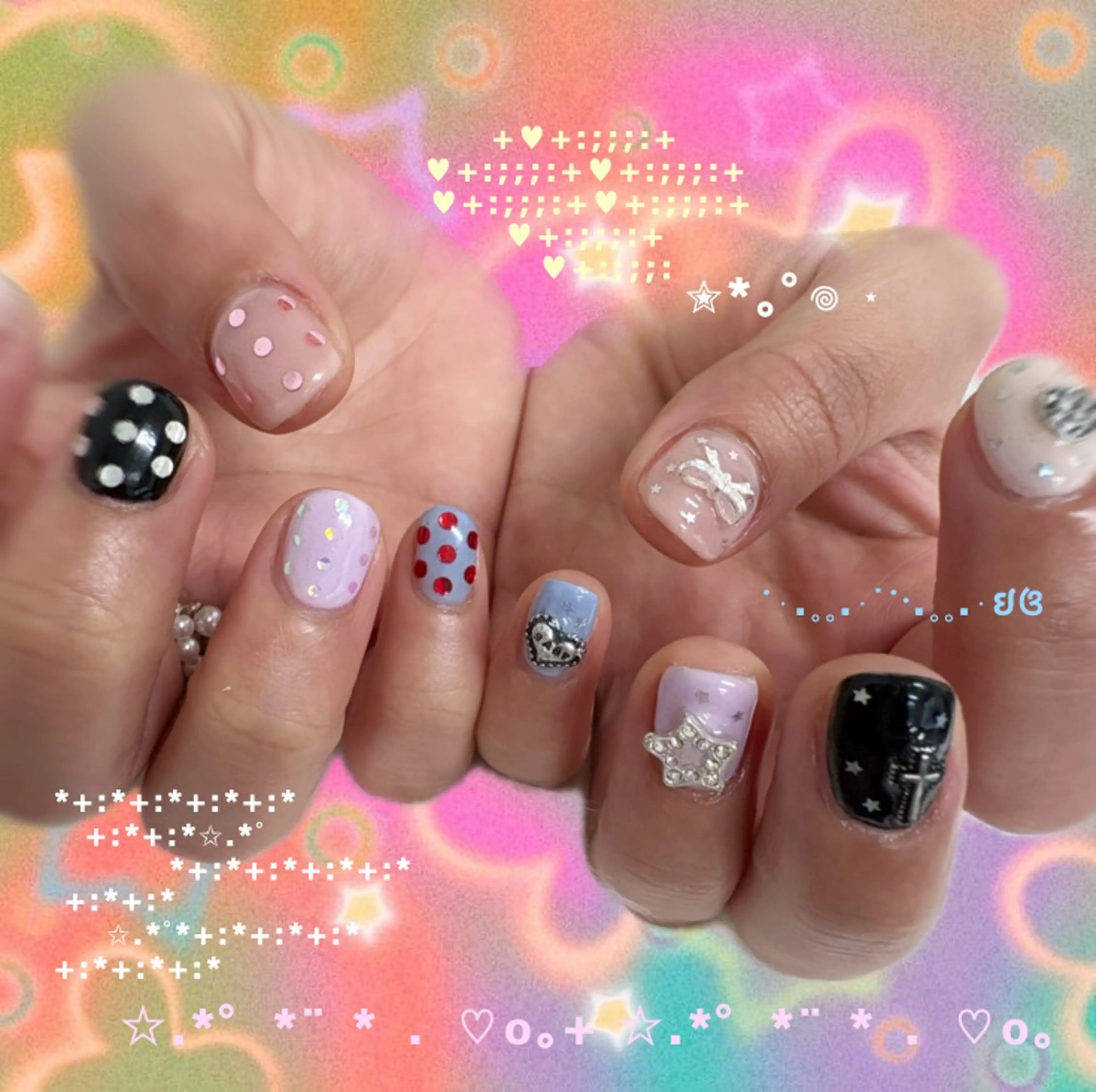 ネイル ハンドネイル Hair Space Carm所属・n ノアンのネイルデザイン