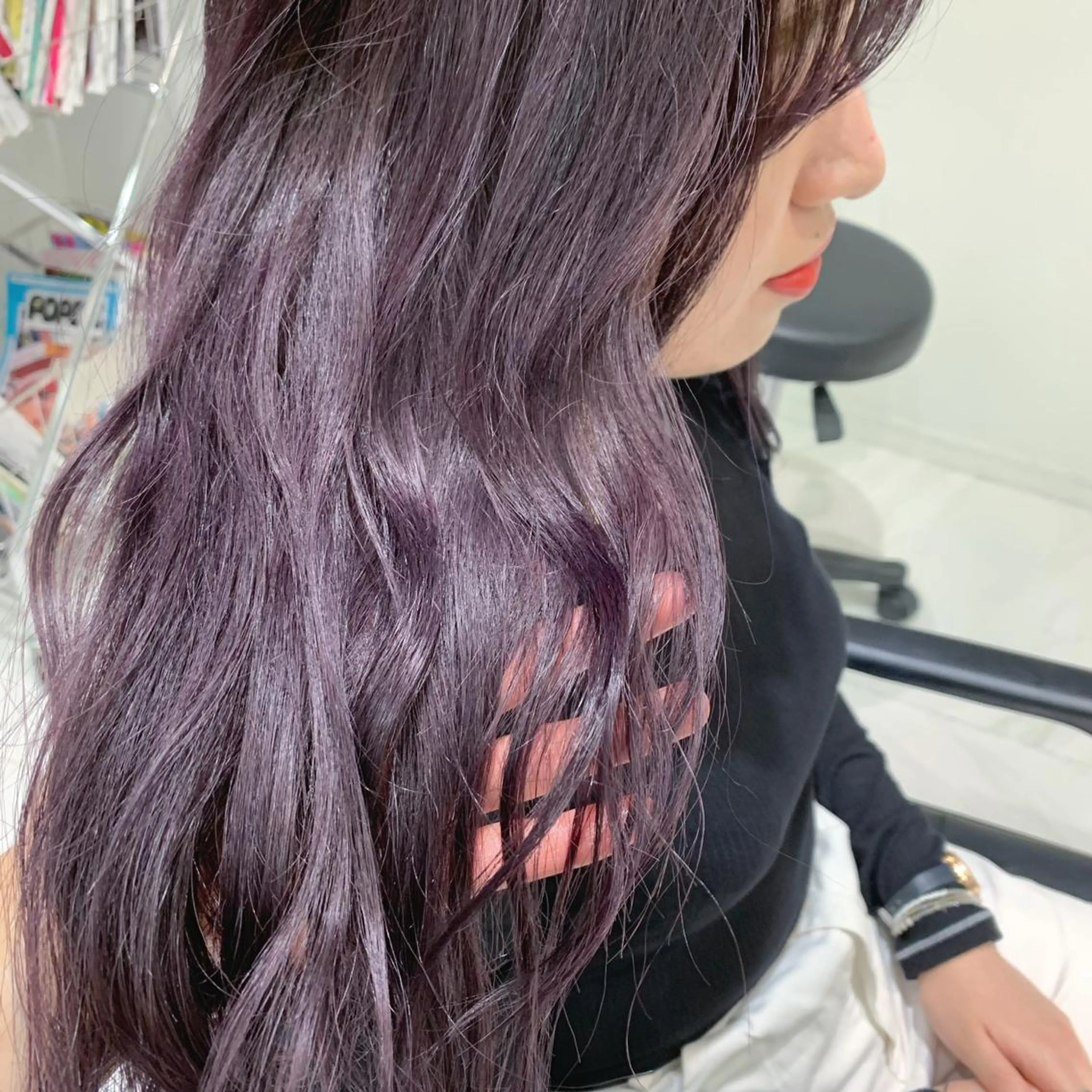 ロング カラー minami🪷 暖色カラーのヘアスタイル