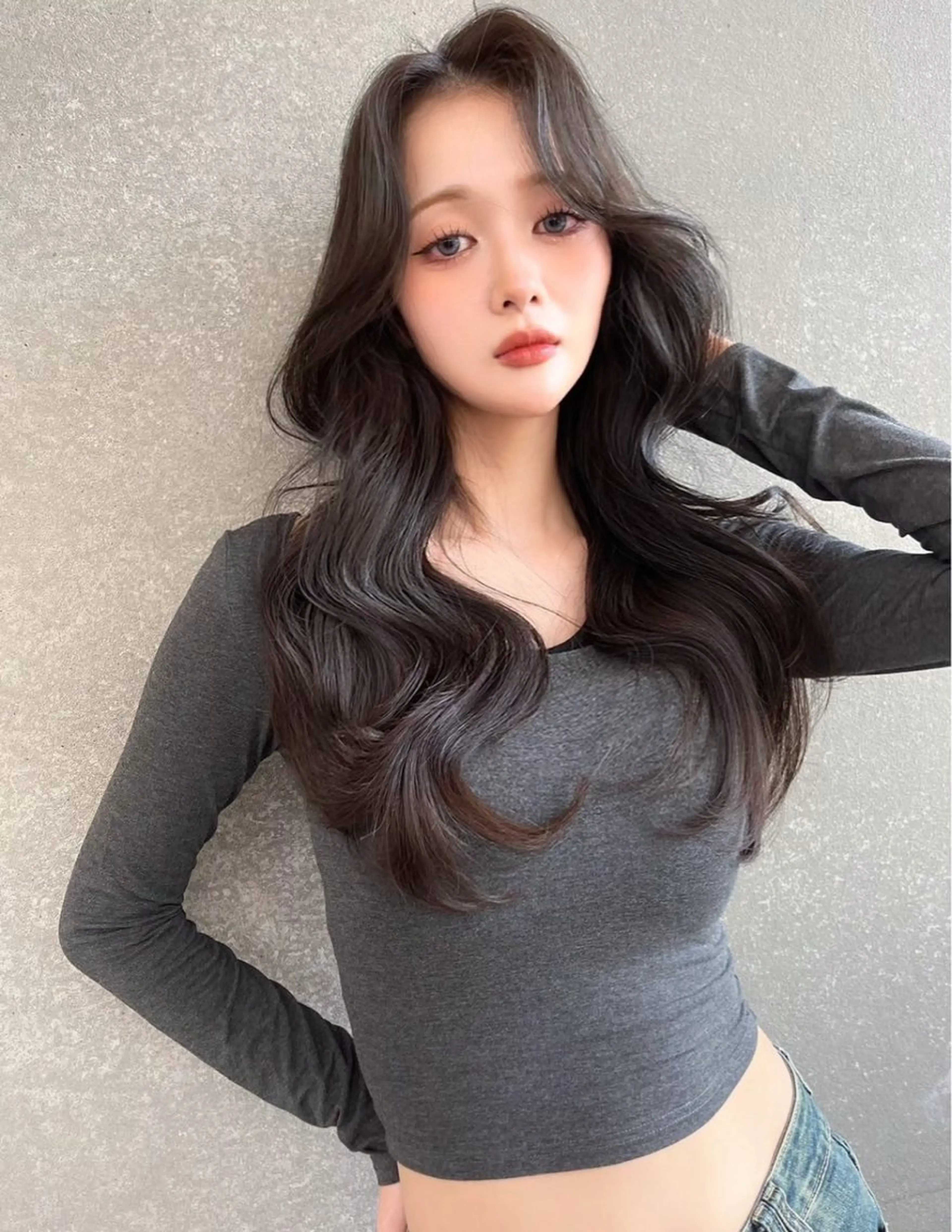 ロング カラー ヘアアレンジ カット ヘアカラー トリートメント 韓国ヘア/髪質改善 TAKAHIROのヘアスタイル