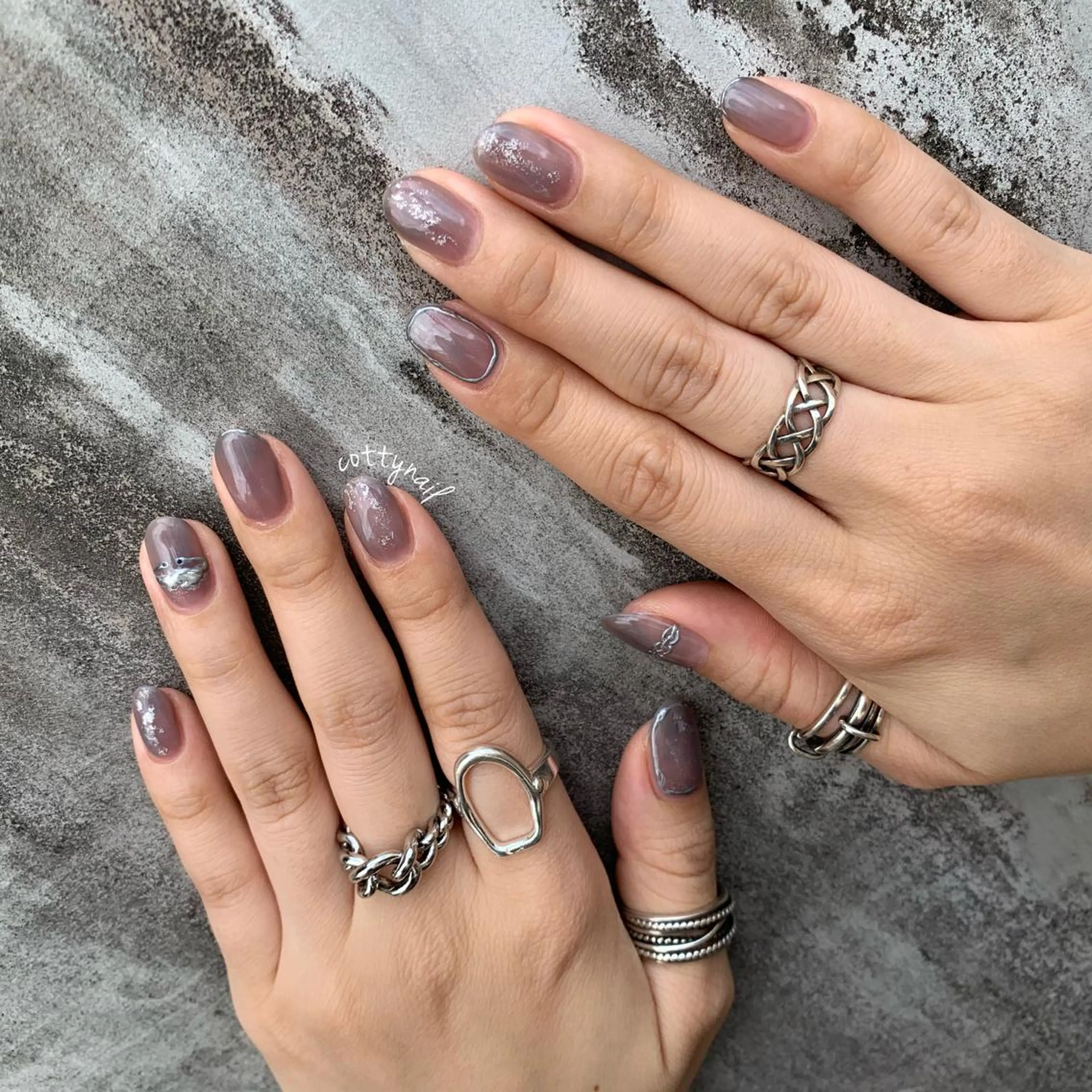 ネイル アートネイル ジェルネイル ニュアンスネイル cottynail -miki-のその他イメージ