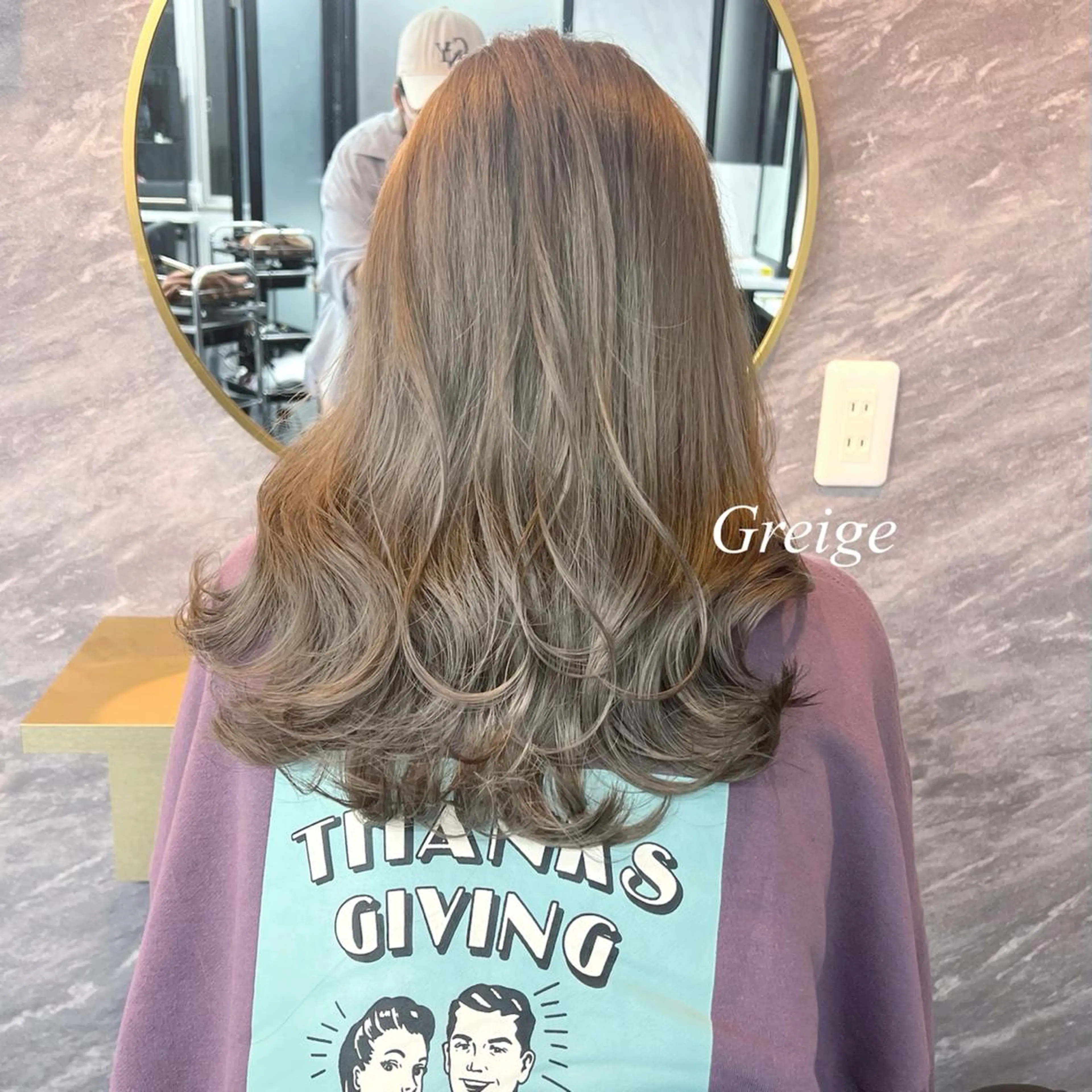 ロング カラー シールエクステ ハイトーンカラー エクステ ヘアカラー シールエクステ特化 ハイトーン、NANAのヘアスタイル